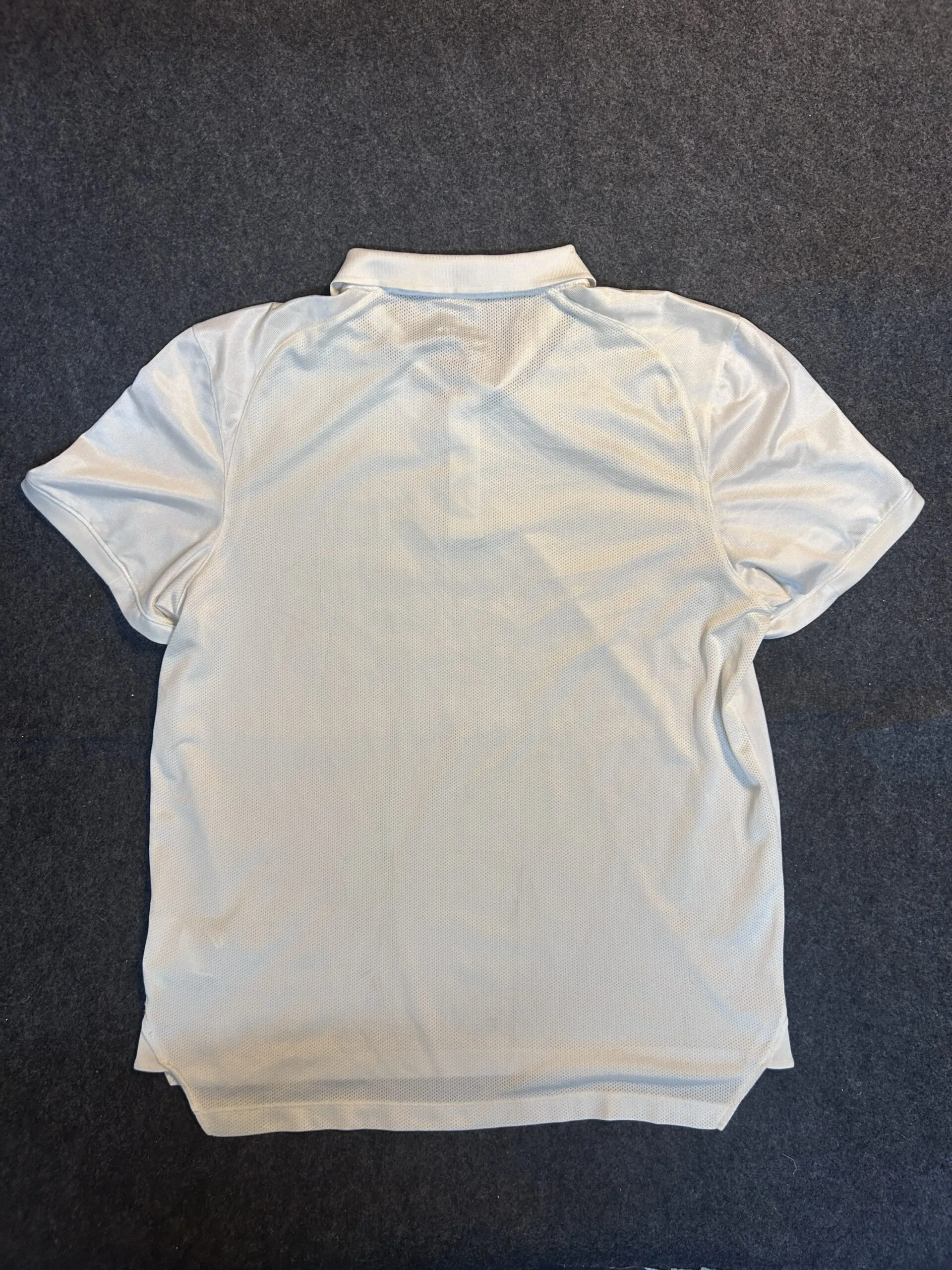Nike Dri-FIT Men’s White Performance Polo TShirt | L