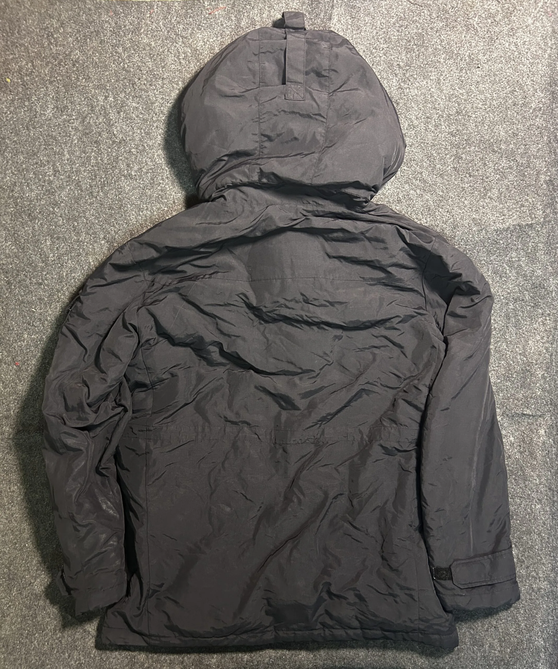 Dickies Hooded Parka Heavy Winter Jacket Black XL