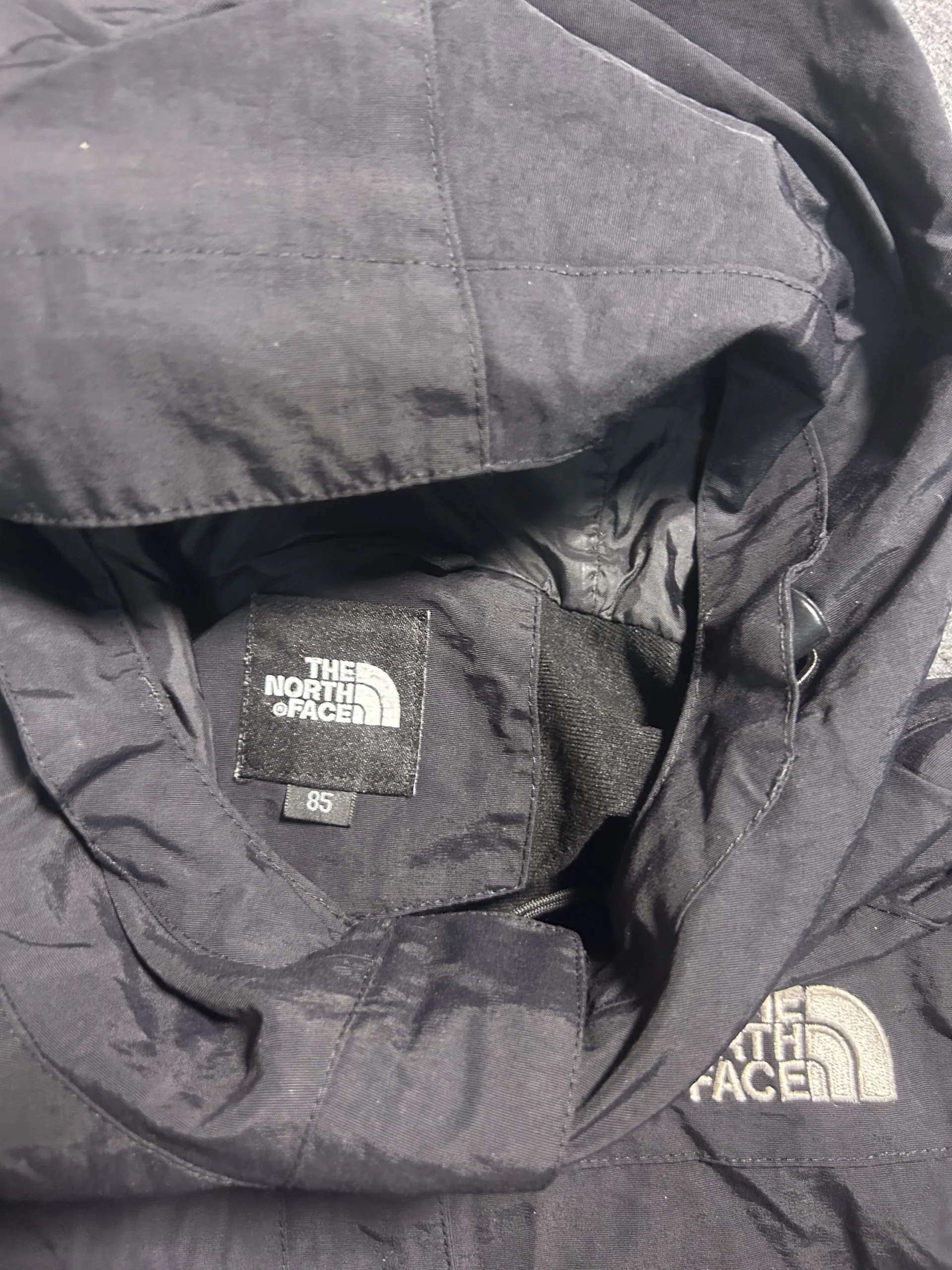 The North Face Hooded Outdoor Jacket Black  | S