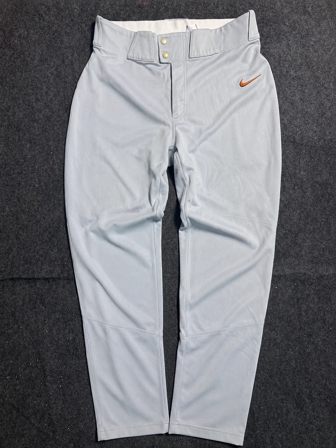 Nike Team Baseball Pants Light Grey Size L (Waist 34)