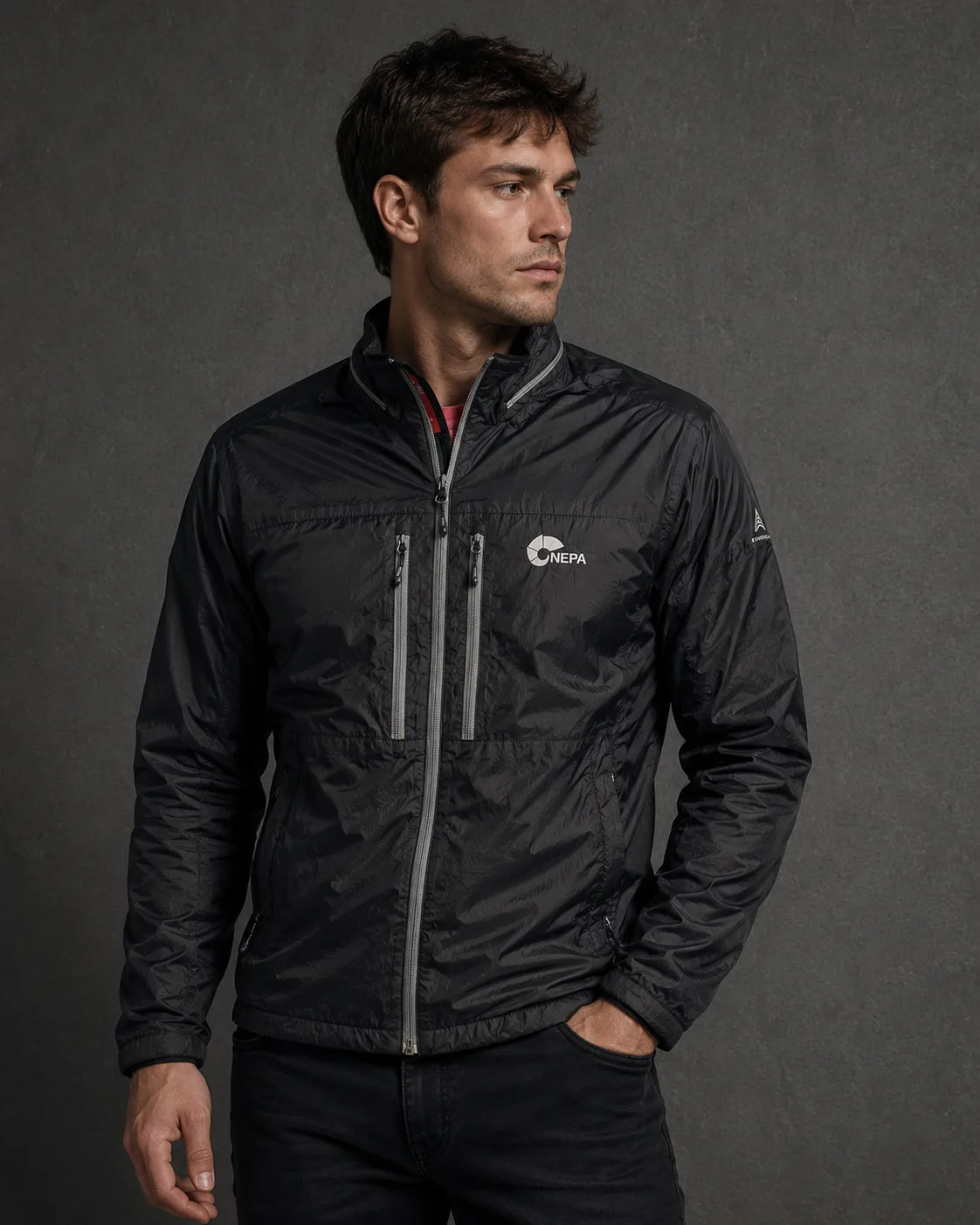 NEPA Outdoor Windbreaker Jacket Black 105