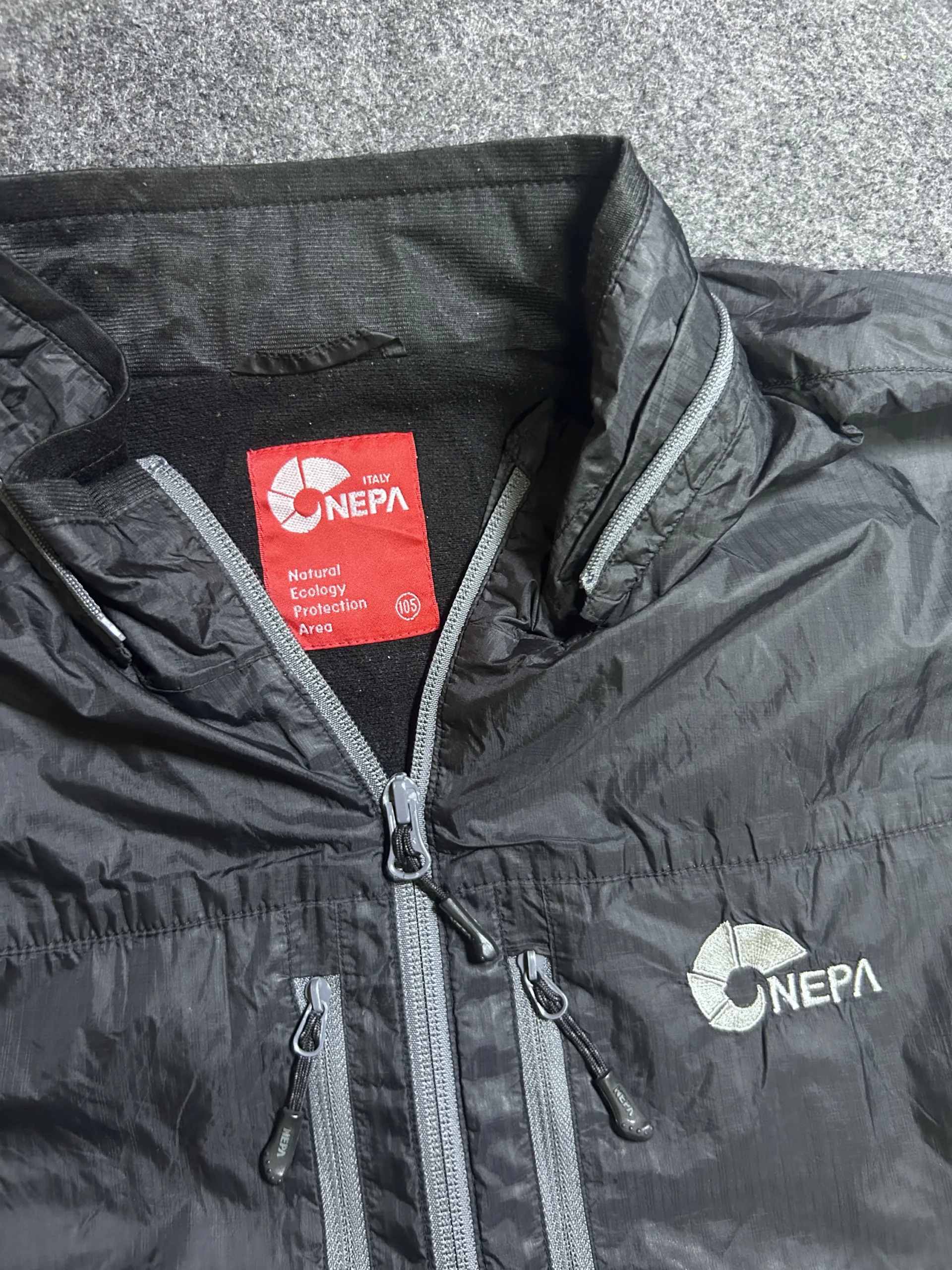 NEPA Outdoor Windbreaker Jacket Black 105