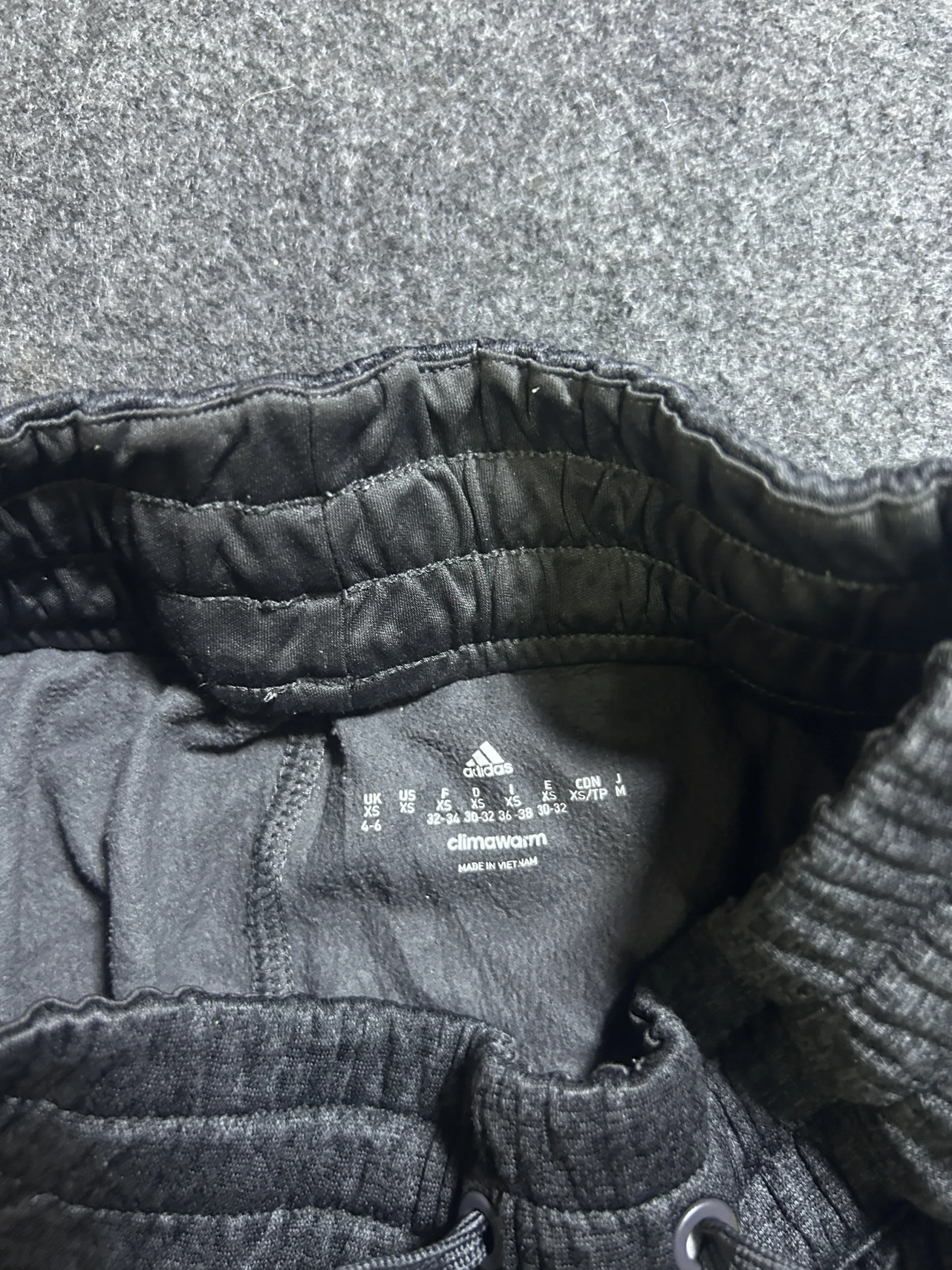 Adidas ClimaWarm Tapered Women’s Track Pants Grey XS