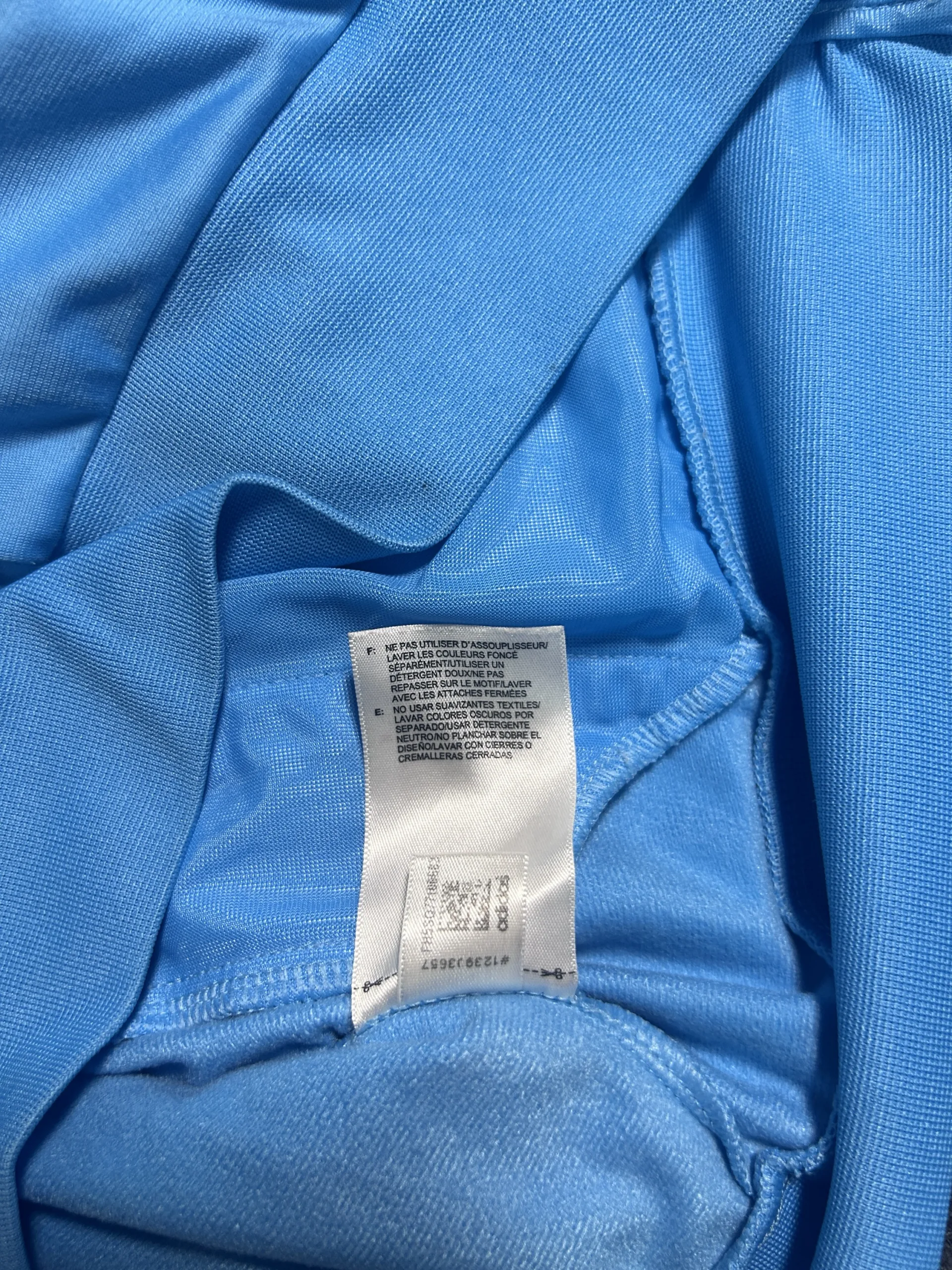 Adidas Essentials Full Zip Track Jacket Blue/Navy Size M