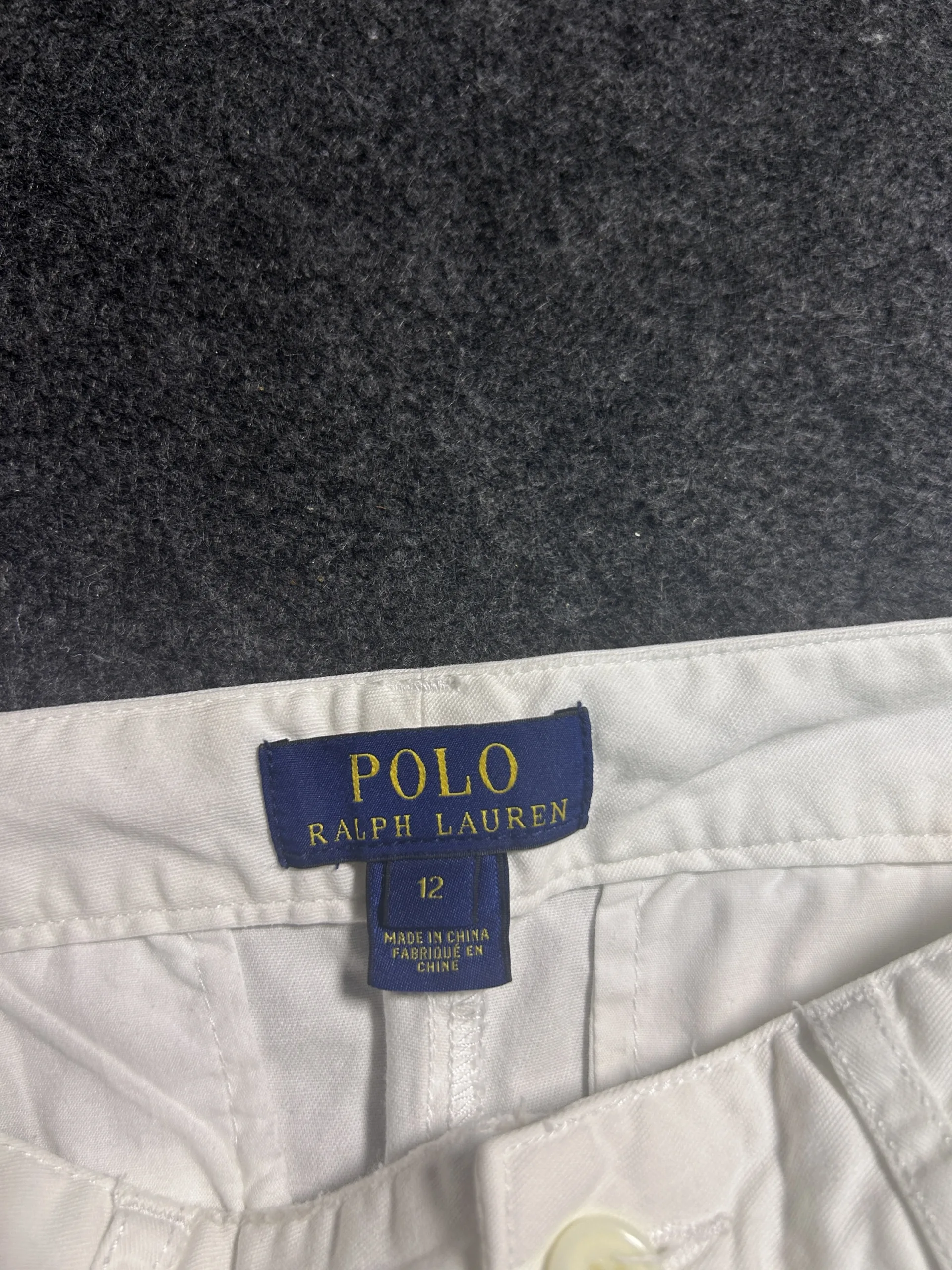 Polo Ralph Lauren White Chino Pants Men’s W26 Straight Fit Trousers