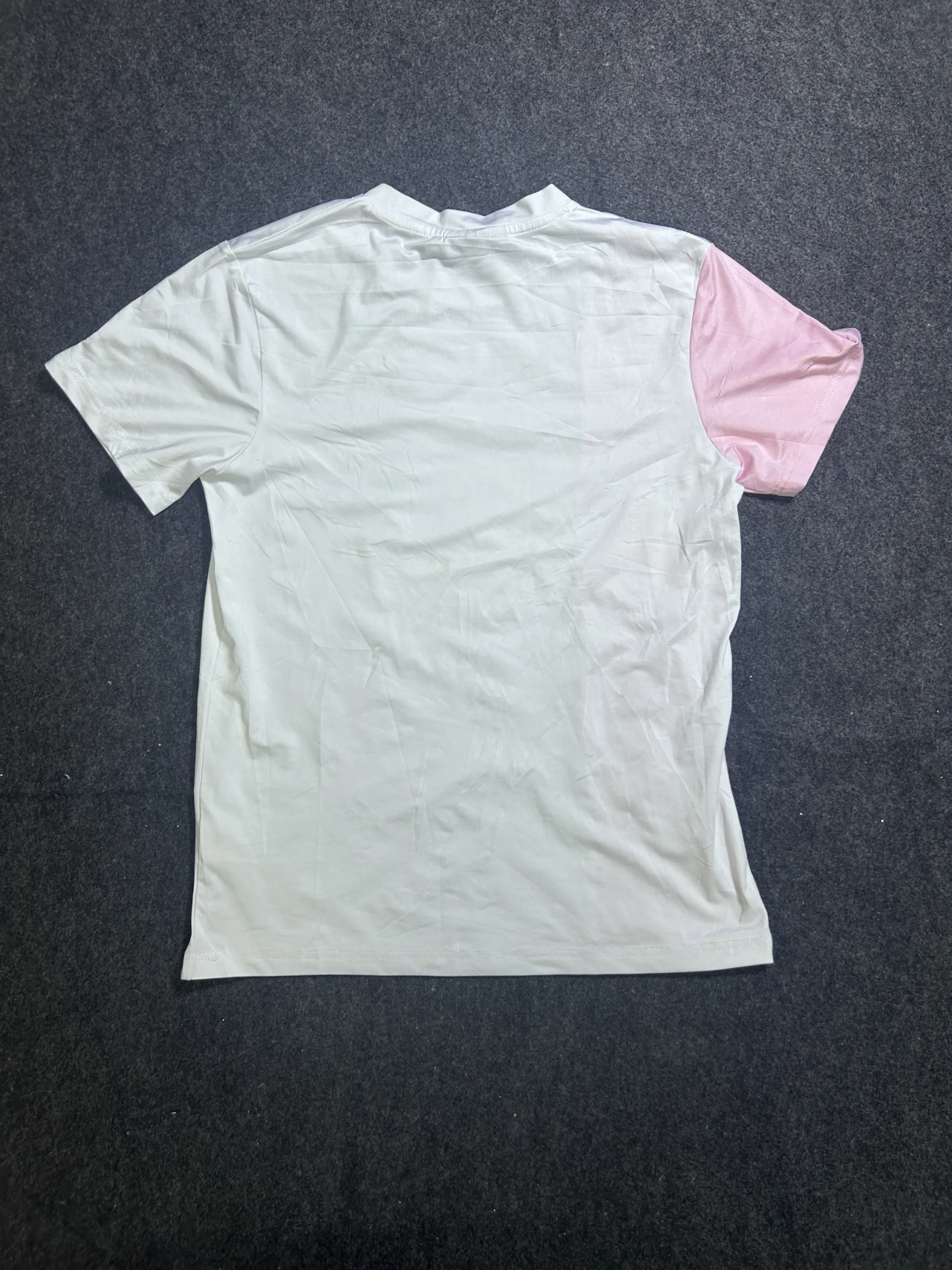 FILA White Line Performance T-Shirt White Pink Size S