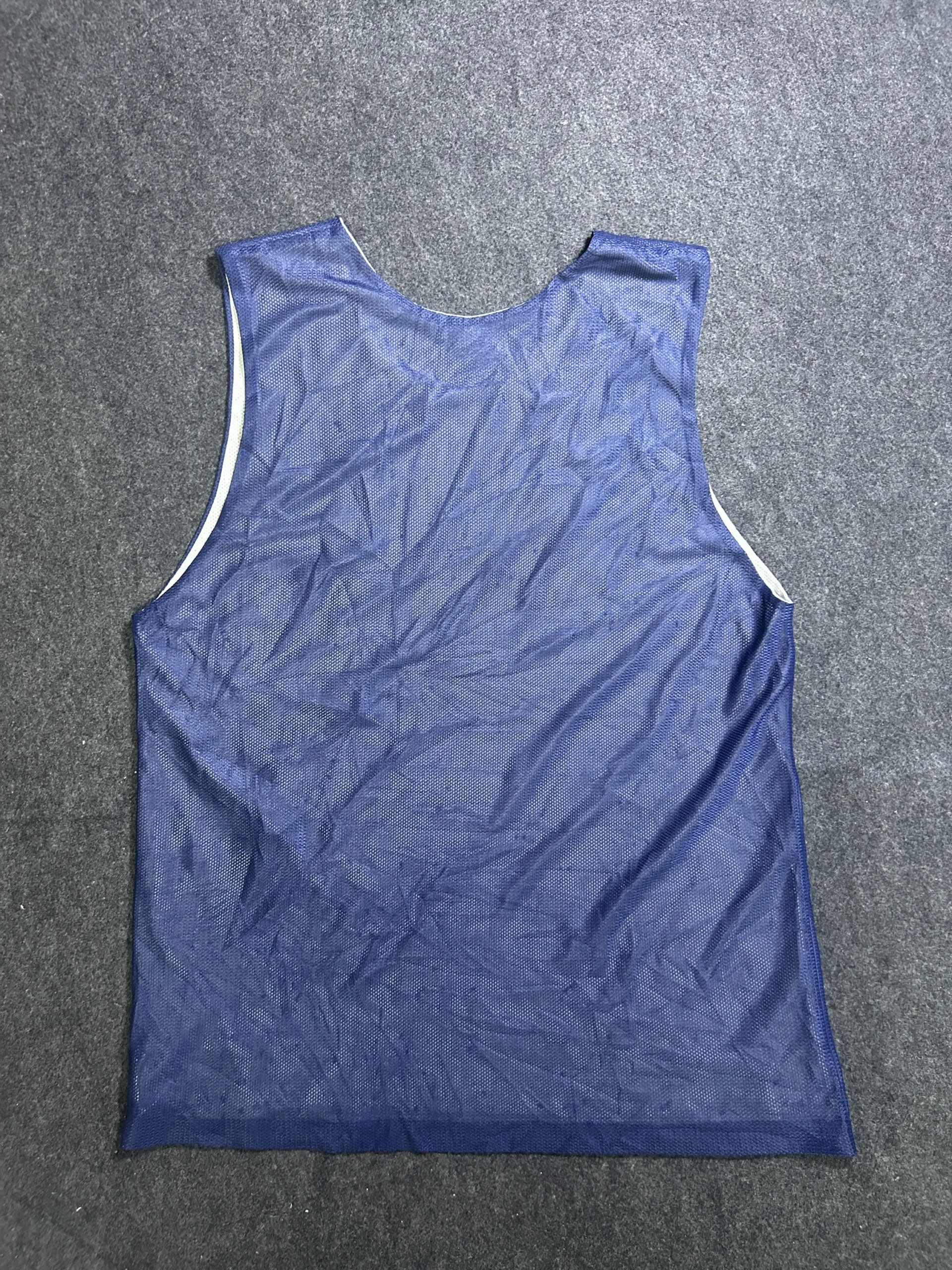 Nike Reversible Mesh Training Bib Vest Blue White 3XL