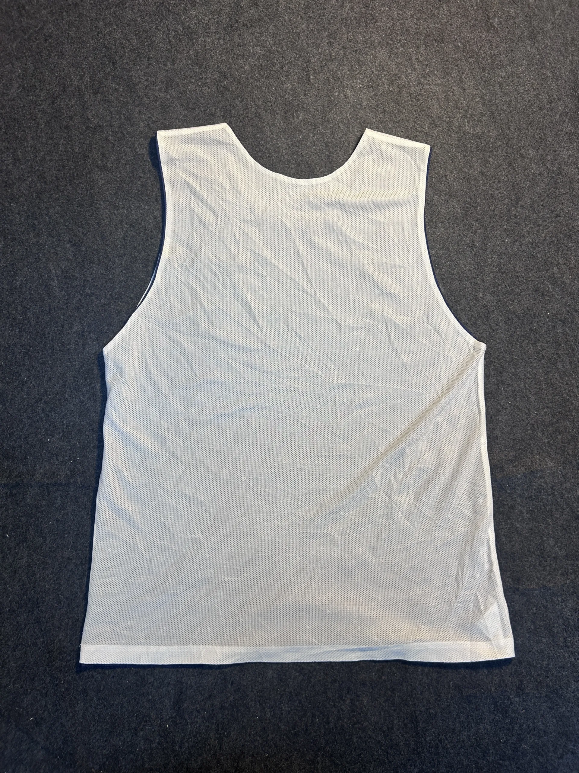 Nike Reversible Mesh Training Bib Vest Blue White 3XL