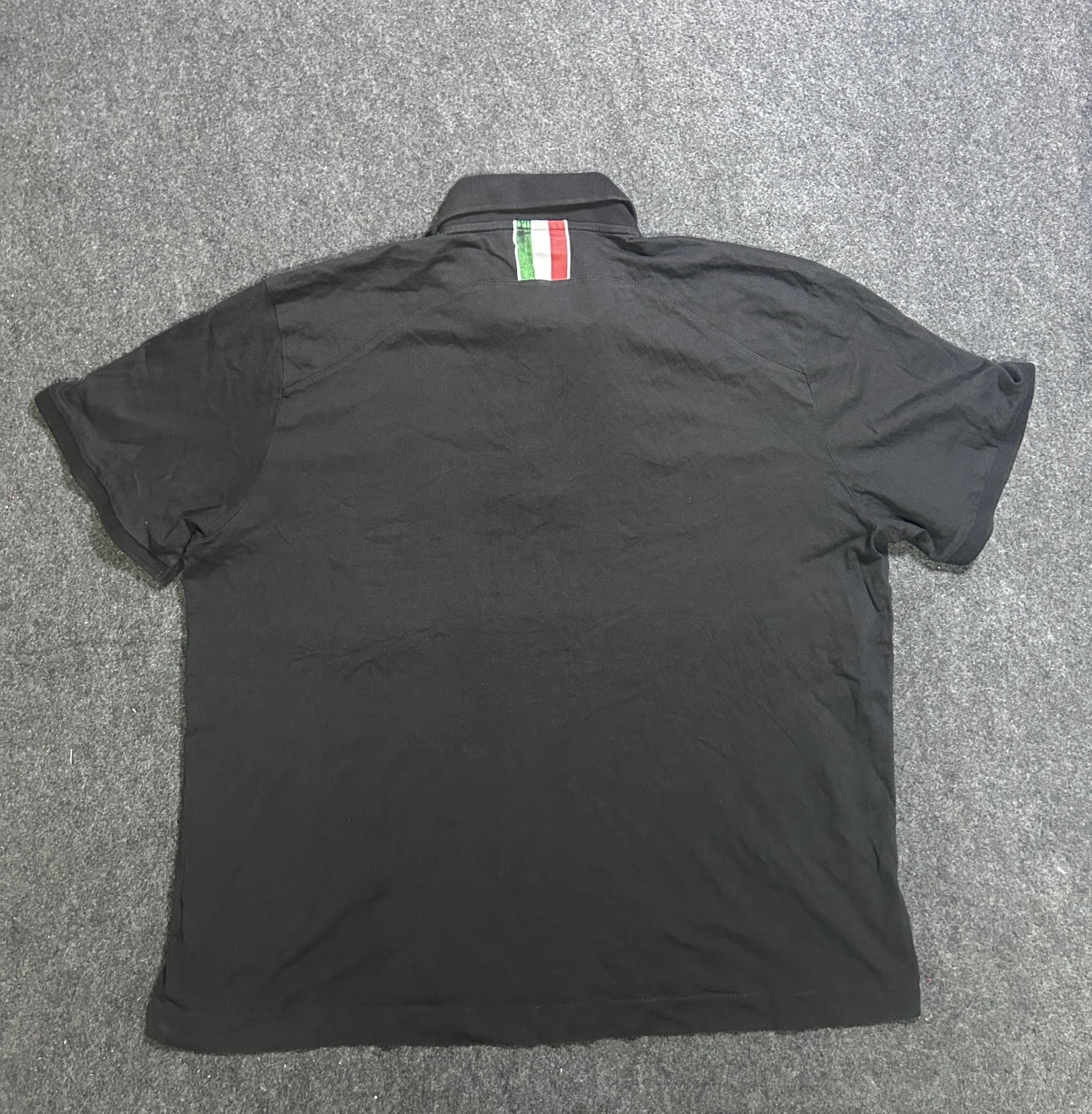 Puma Ferrari Scuderia Polo T-Shirt Black | Men’s XXL | Premium Motorsport Polo