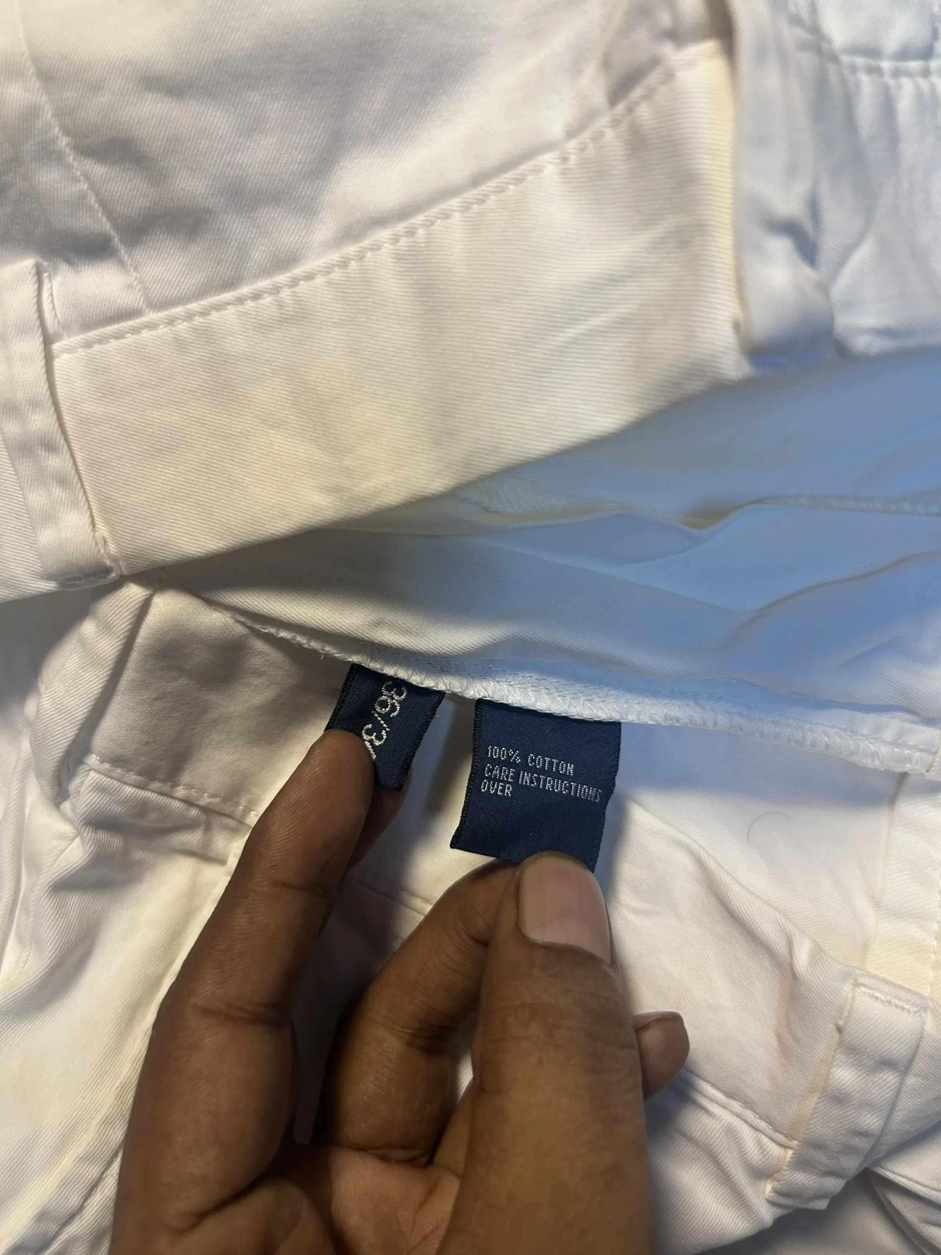 Polo Ralph Lauren Prospect Pant White | Men’s 36W | Classic Straight Fit Chinos