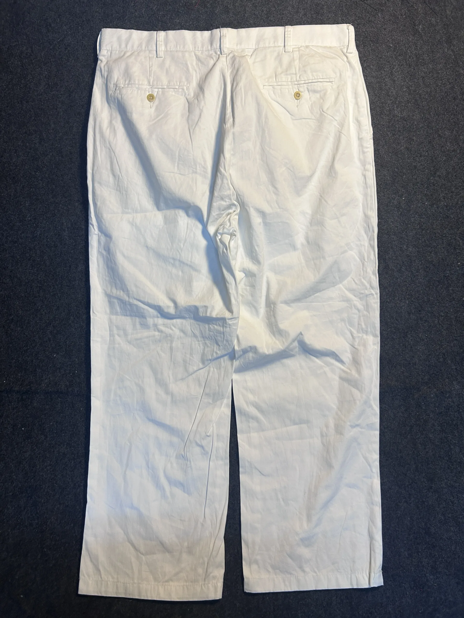 Polo Ralph Lauren Prospect Pant White | Men’s 36W | Classic Straight Fit Chinos