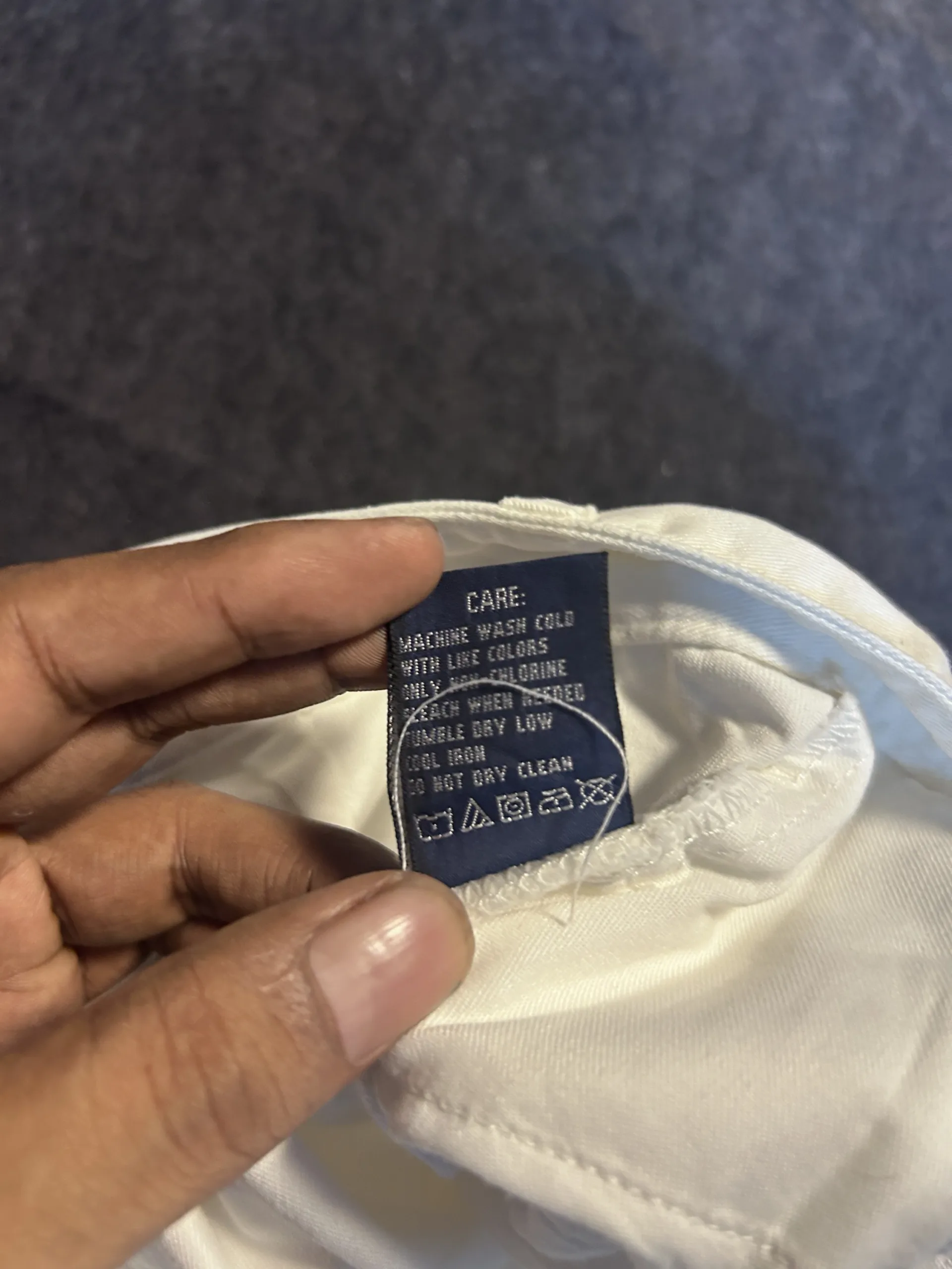 Ralph Lauren Sport White Cropped Trouser  W34