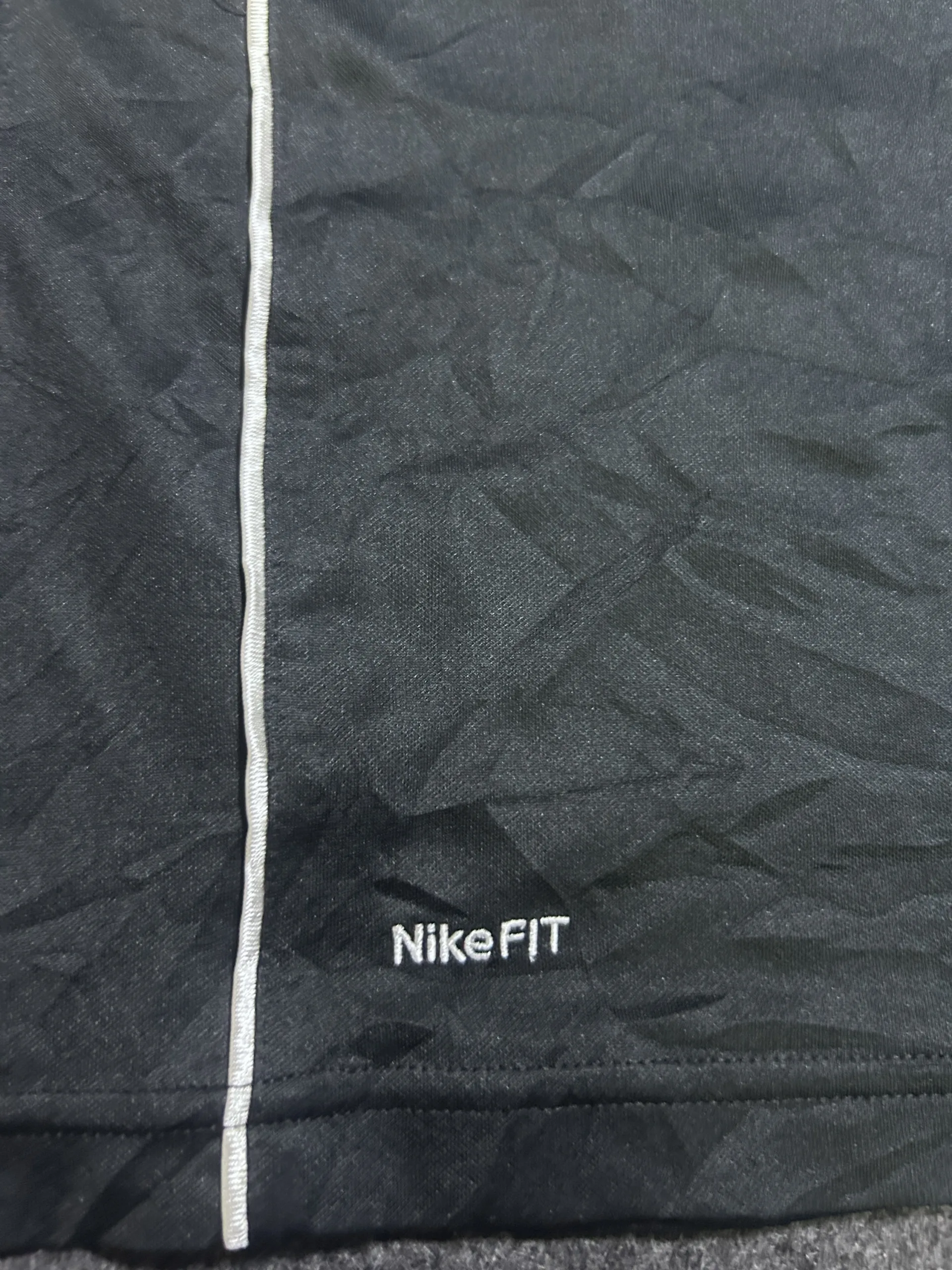 Nike Fit Black Sleeveless Performance Training Jersey Tank Top Men’s Large