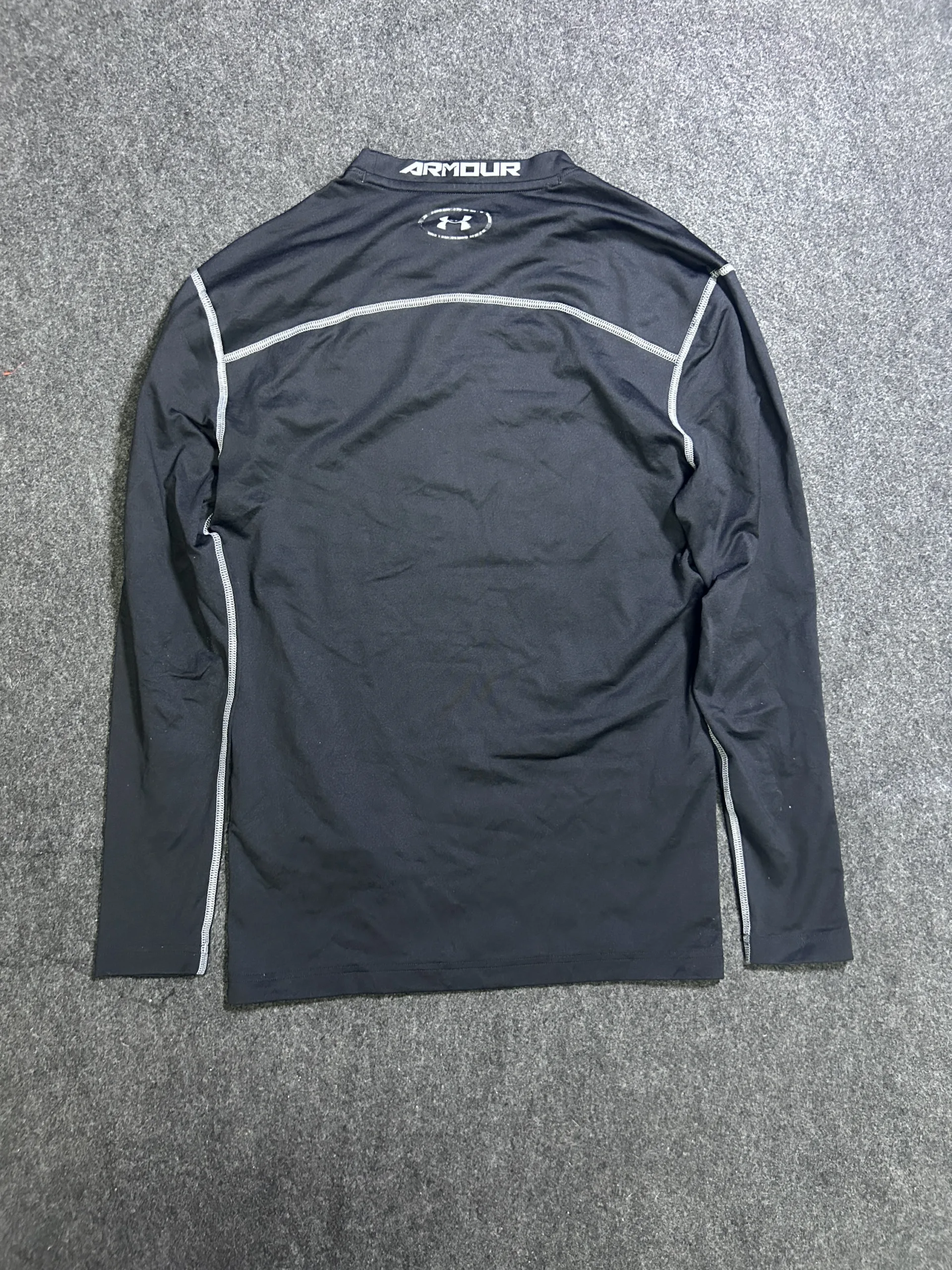 Under Armour ColdGear Compression Base Layer Shirt Black Long Sleeve|  L