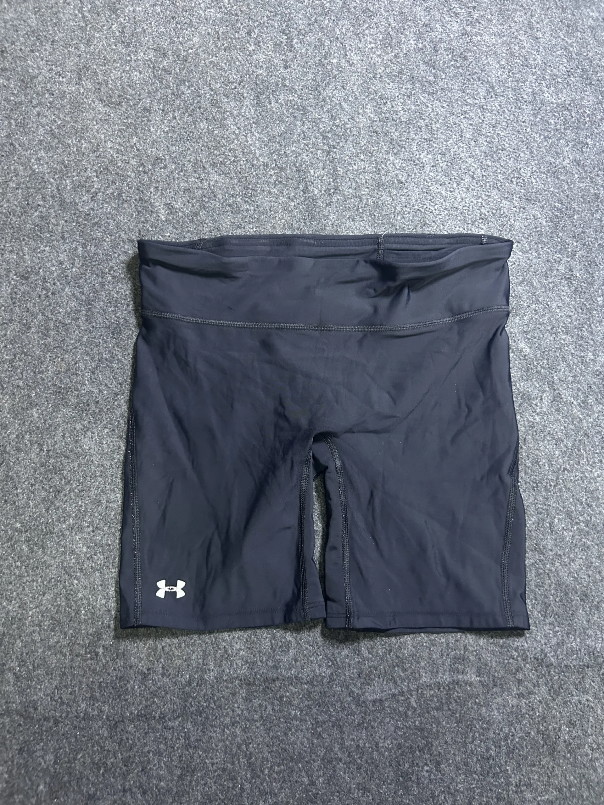Under Armour Compression Training Shorts Black Performance Gym Shorts Medium