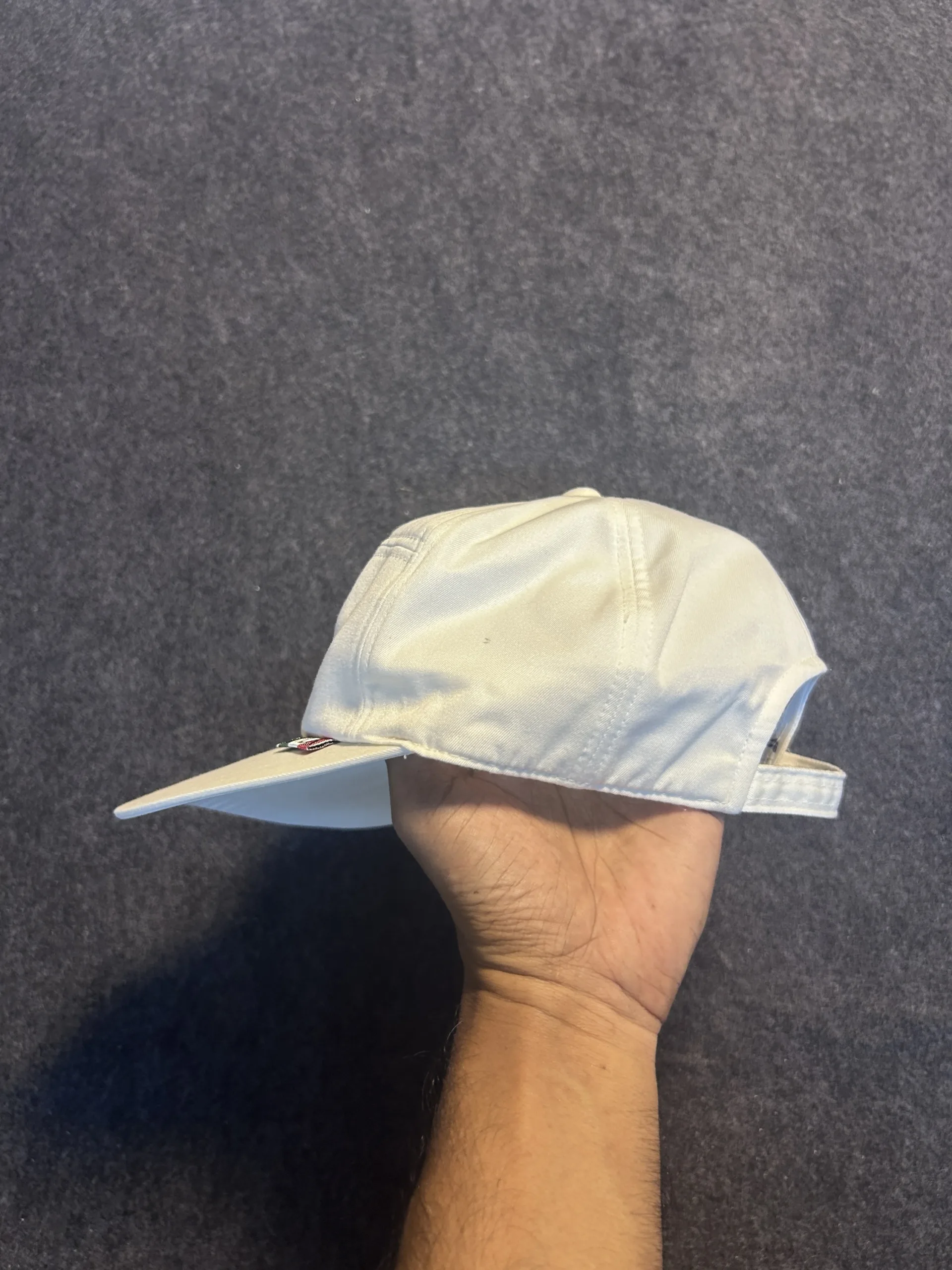 Vintage Fila Biella Italia White Snapback Cap | Adjustable Free Size