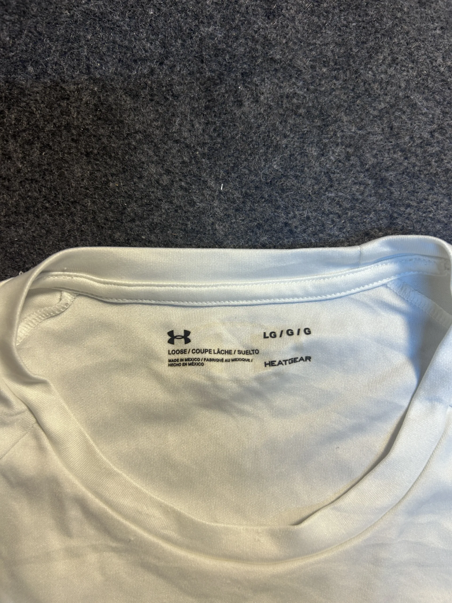 Under Armour HeatGear Performance T-Shirt White | Large