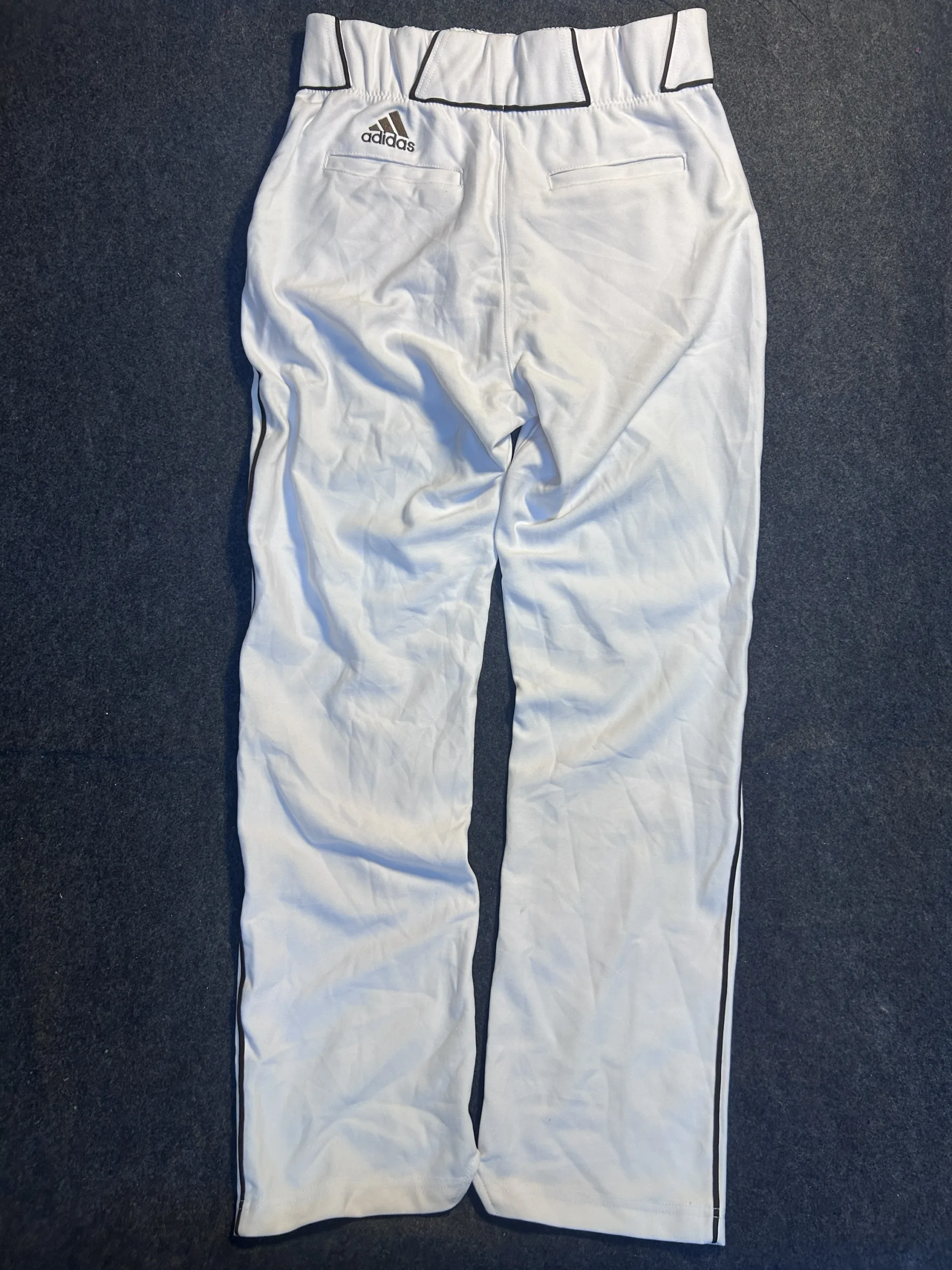 Adidas Baseball Pants White | Performance Fit | Size 32
