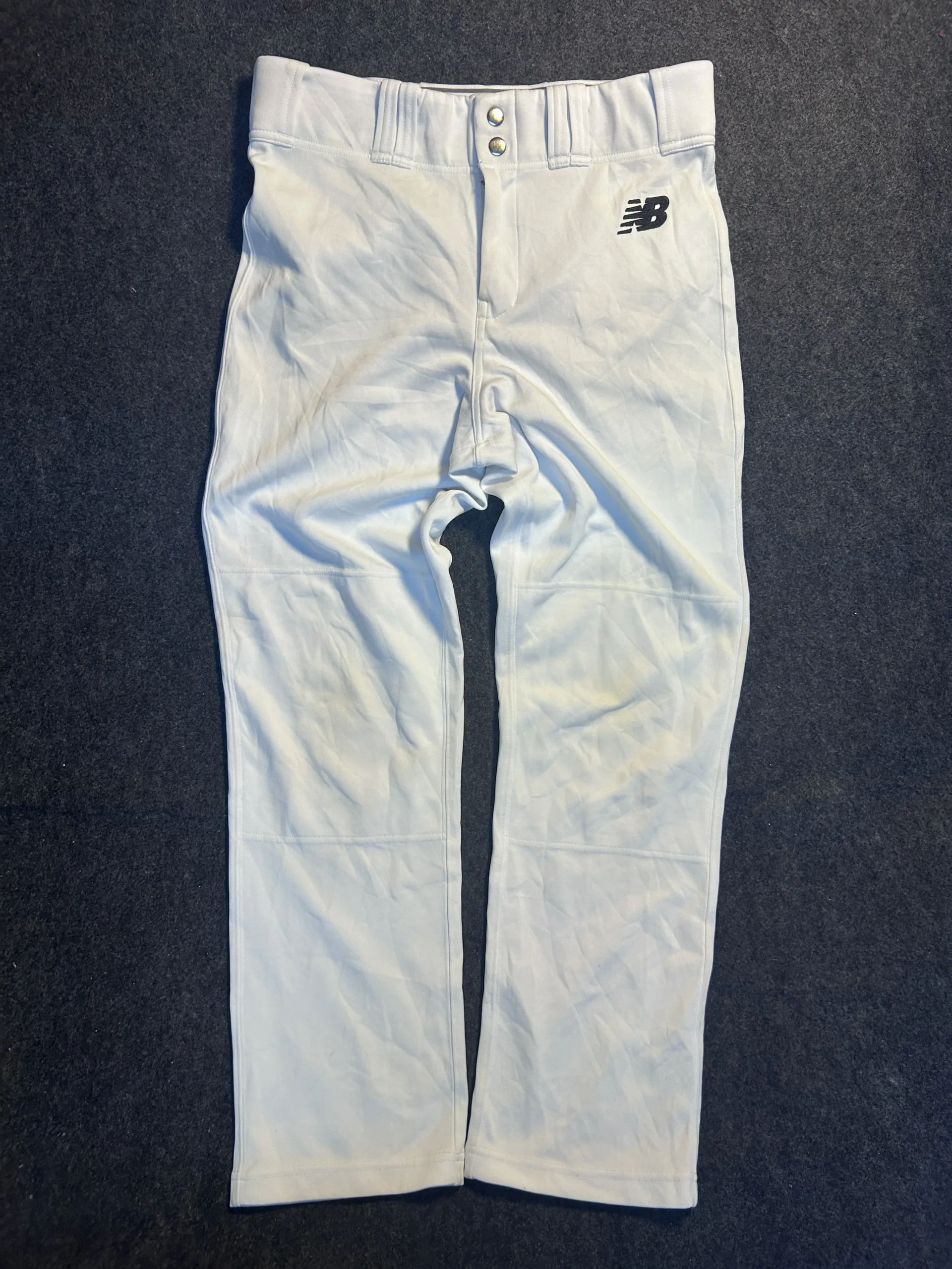 New Balance Performance Baseball Pants – White | Lightweight 32