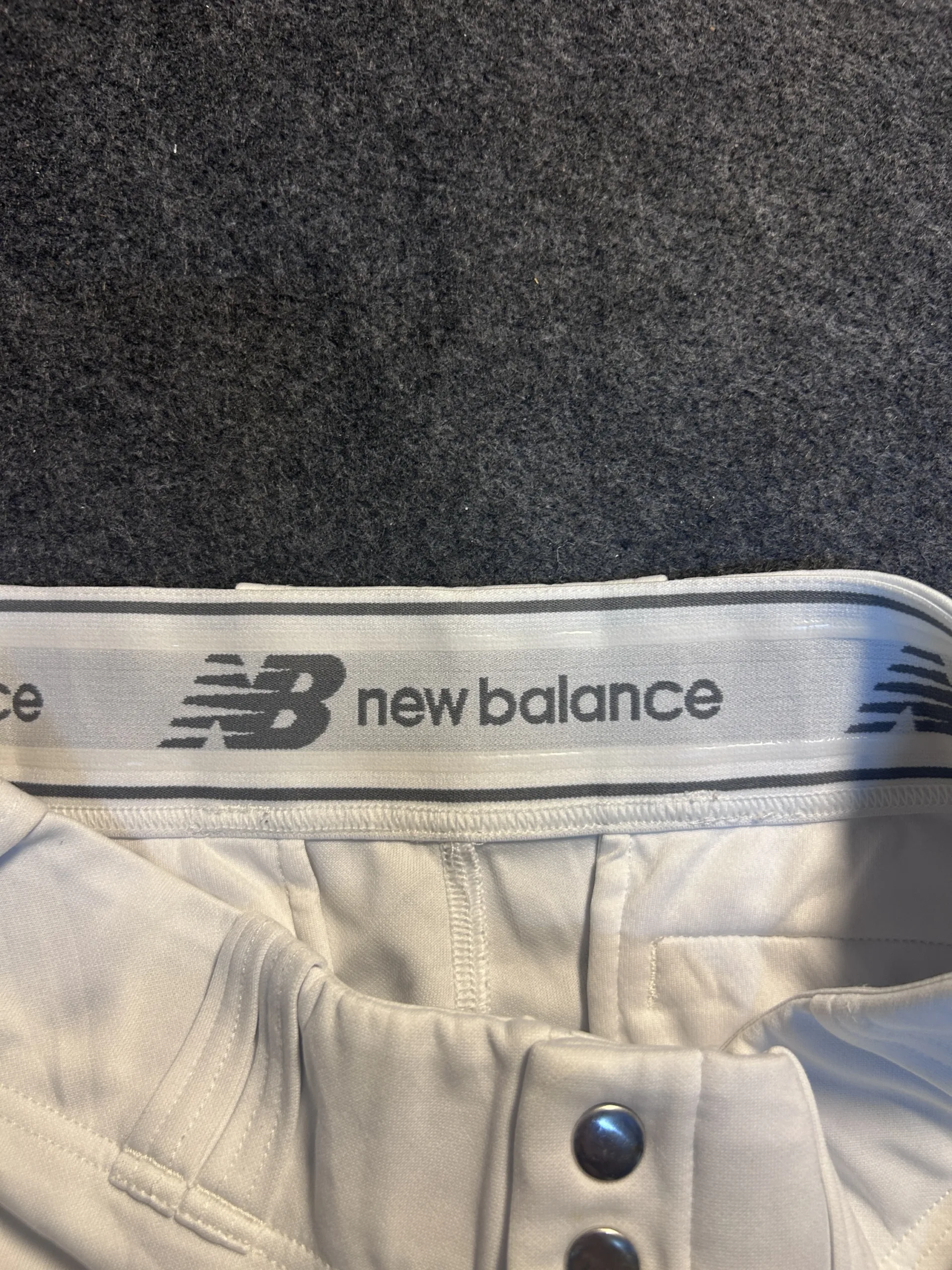 New Balance Performance Baseball Pants – White | Lightweight 32