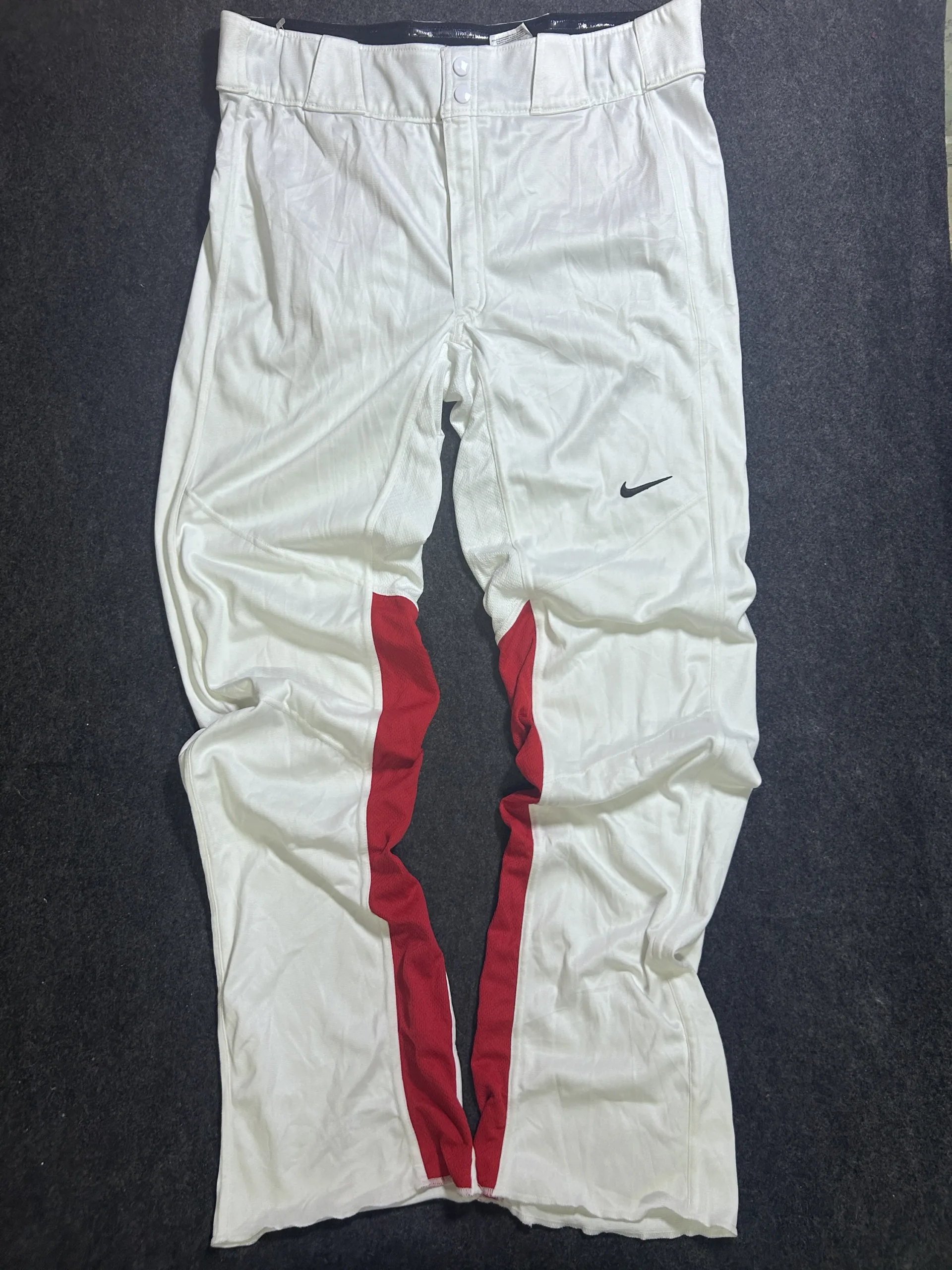 Nike Dri-FIT Team Performance Baseball Pants White/Red XL