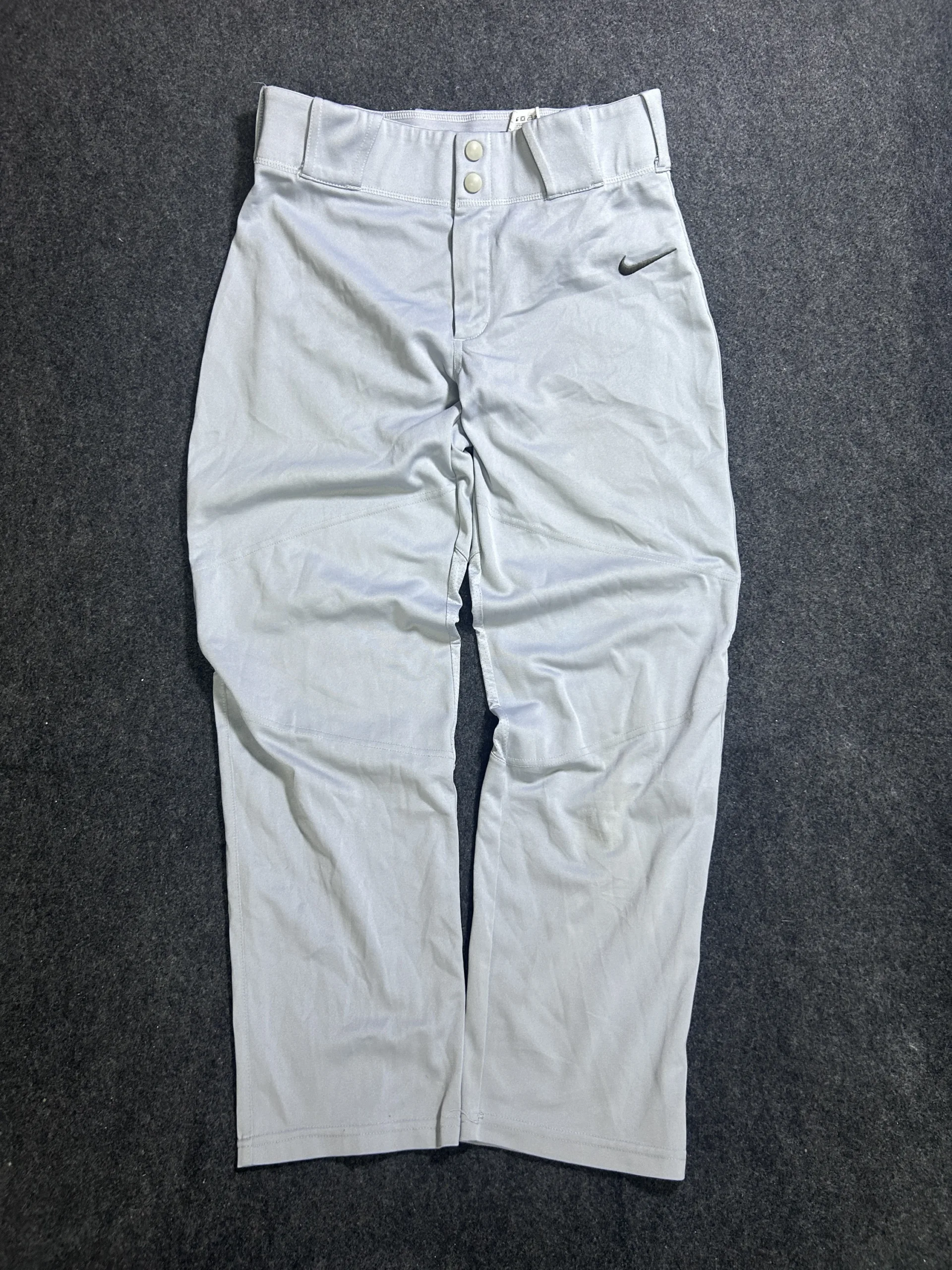 Nike Baseball Performance Pants Grey | XL | Athletic Fit Sports Pants | Waist 30