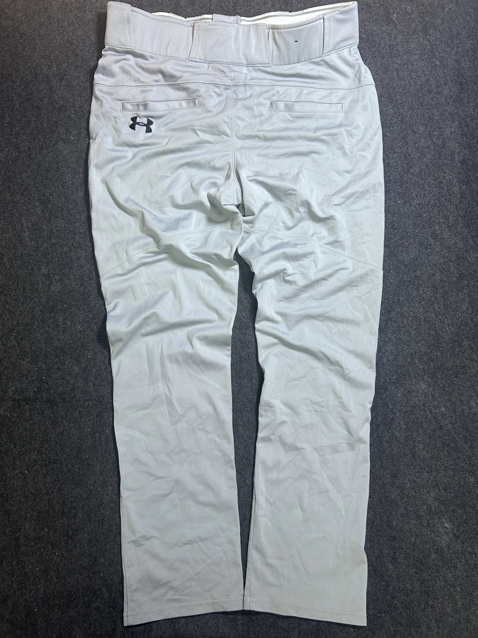 Under Armour Baseball Performance Pants Grey | Athletic Fit Sports Trousers | Waist 36