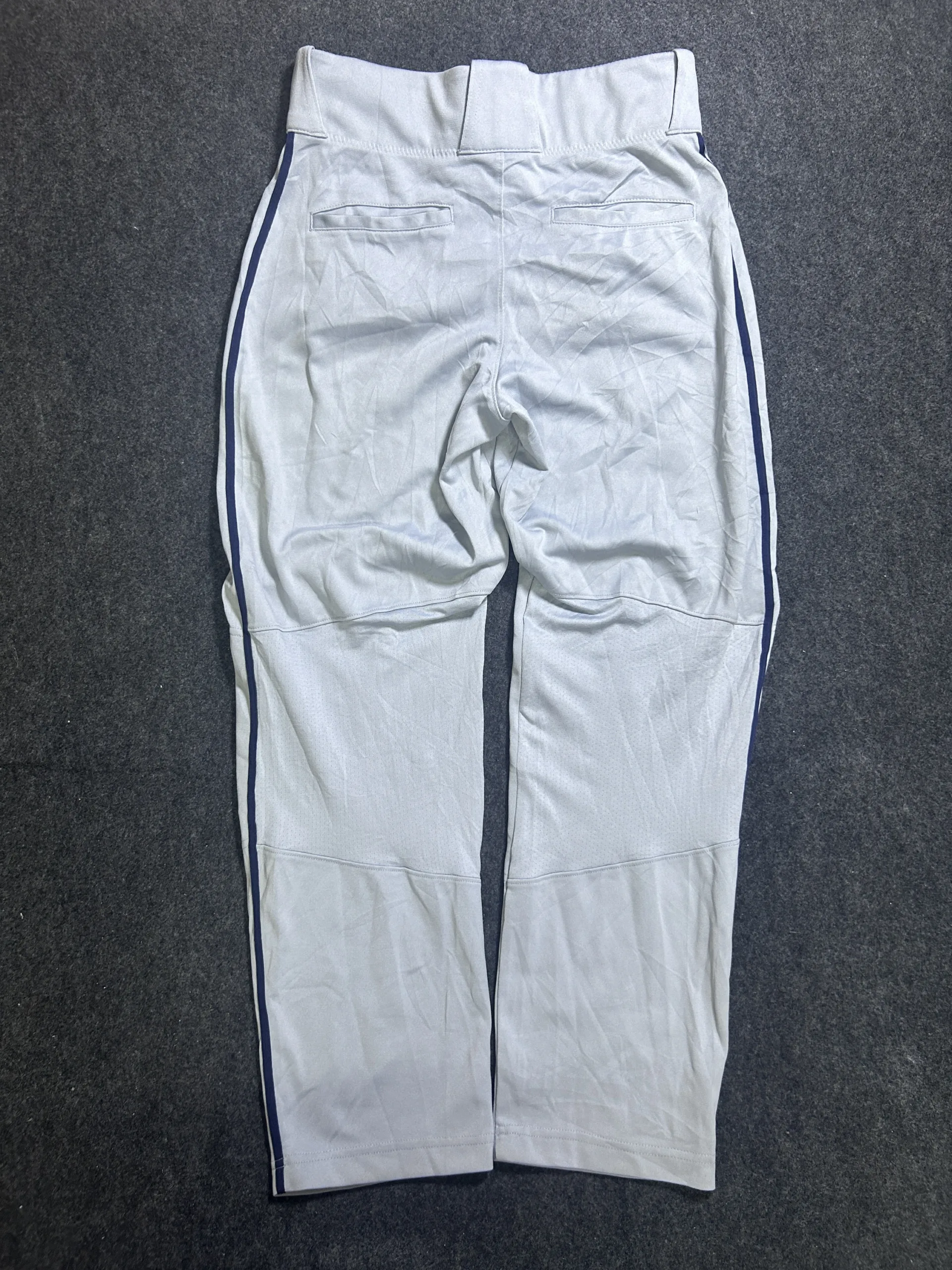 Nike Team Engineered Baseball Performance Pants Grey | Athletic Fit Sports | Waist 28