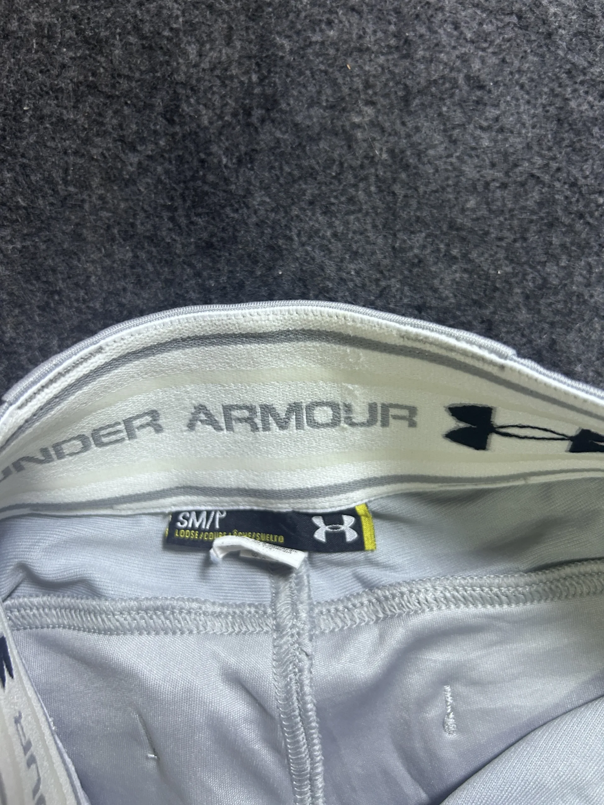 Under Armour Baseball Performance Pants Grey | Loose Fit Sports Trousers | Waist 32