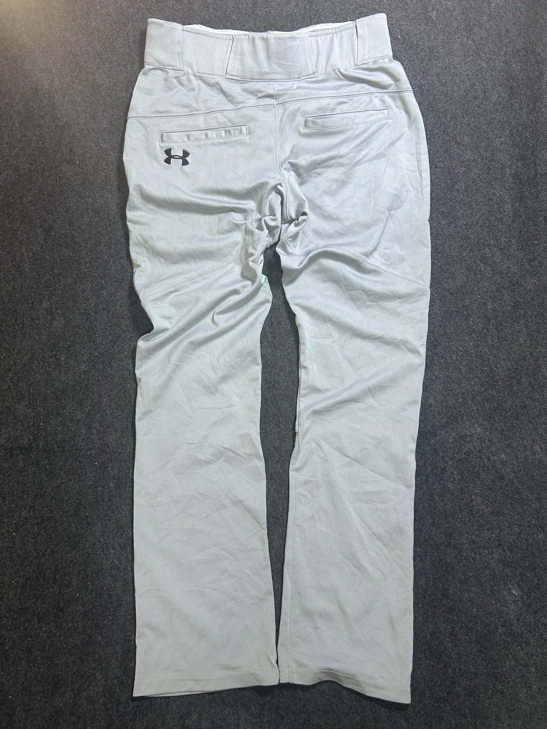 Under Armour Baseball Performance Pants Grey | Loose Fit Sports Trousers | Waist 32