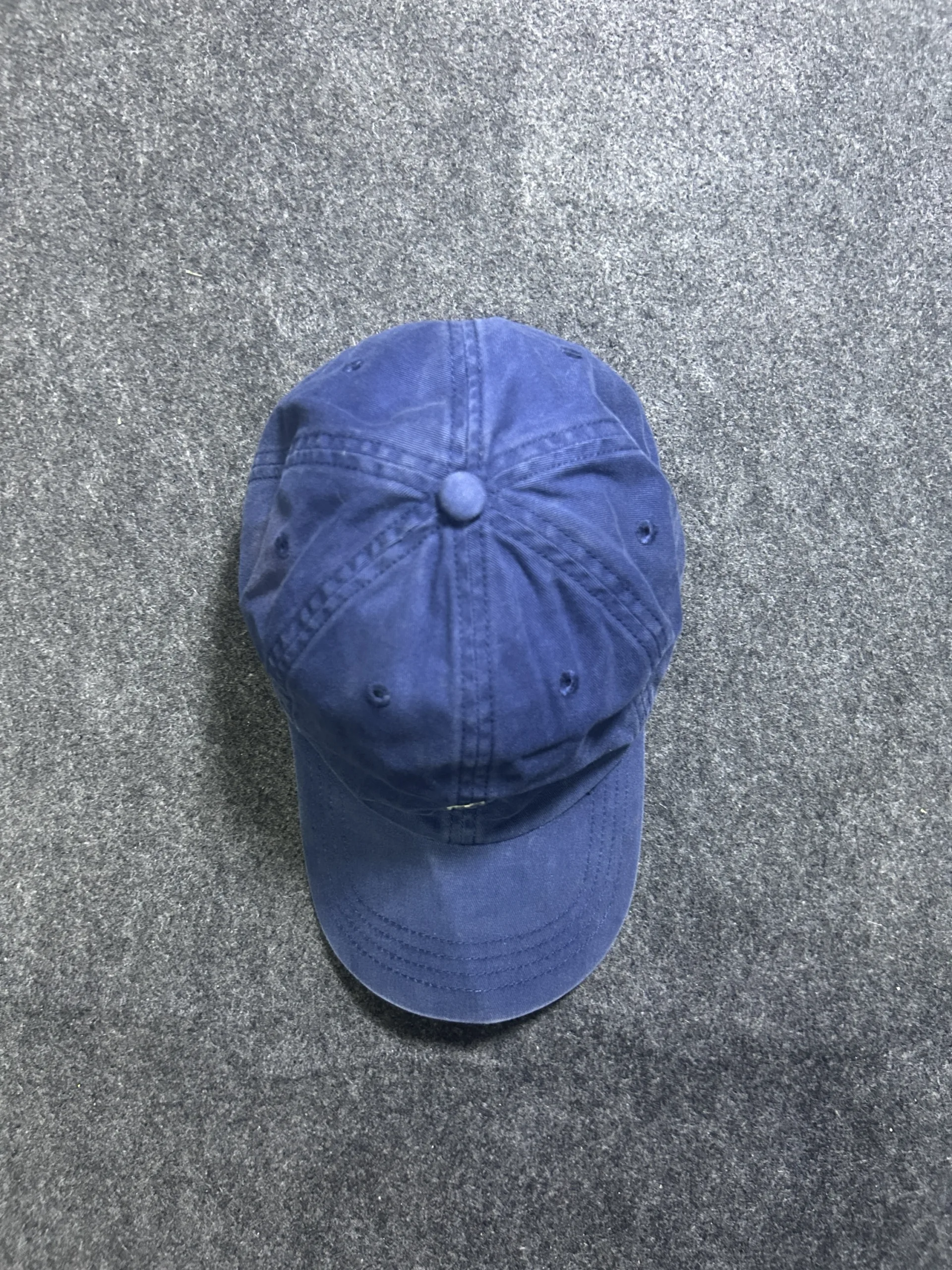 Polo Ralph Lauren Navy Blue Adjustable Cap | Embroidered Pony Logo | Classic Dad Hat