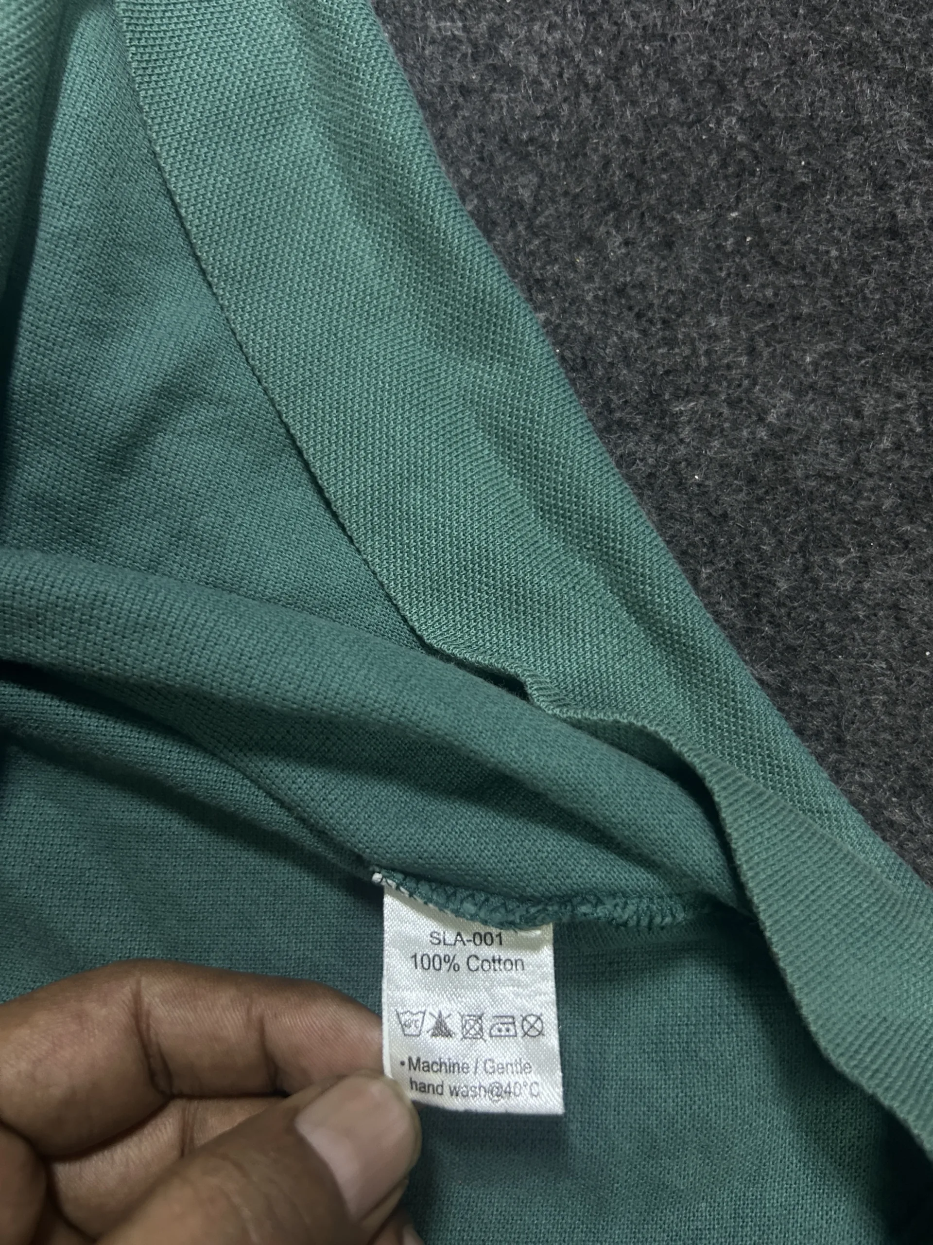 Lacoste Classic Fit Green Polo Shirt |  100% Cotton | M