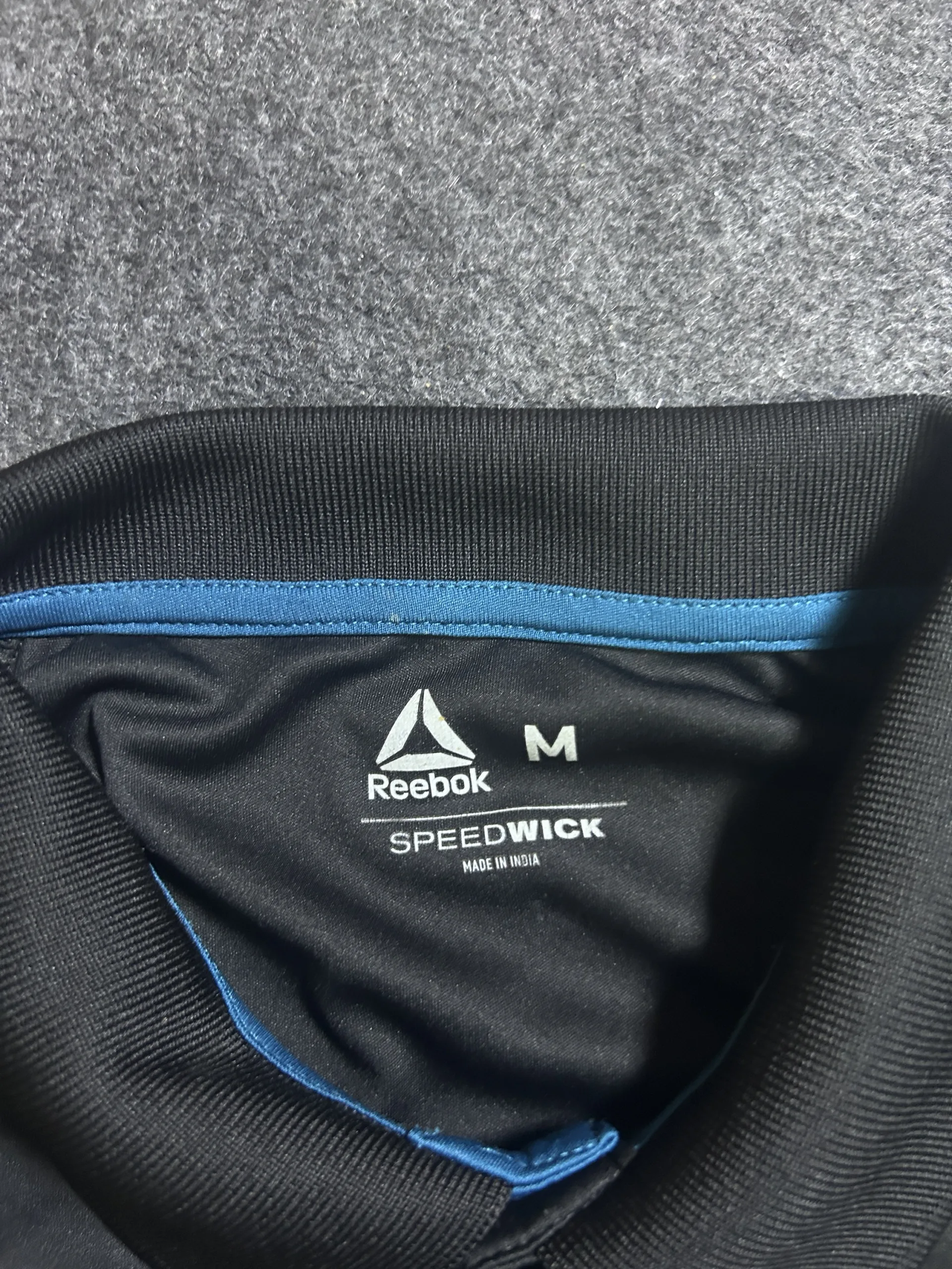 Reebok Speedwick Performance Polo Shirt Black – Size M – Unused