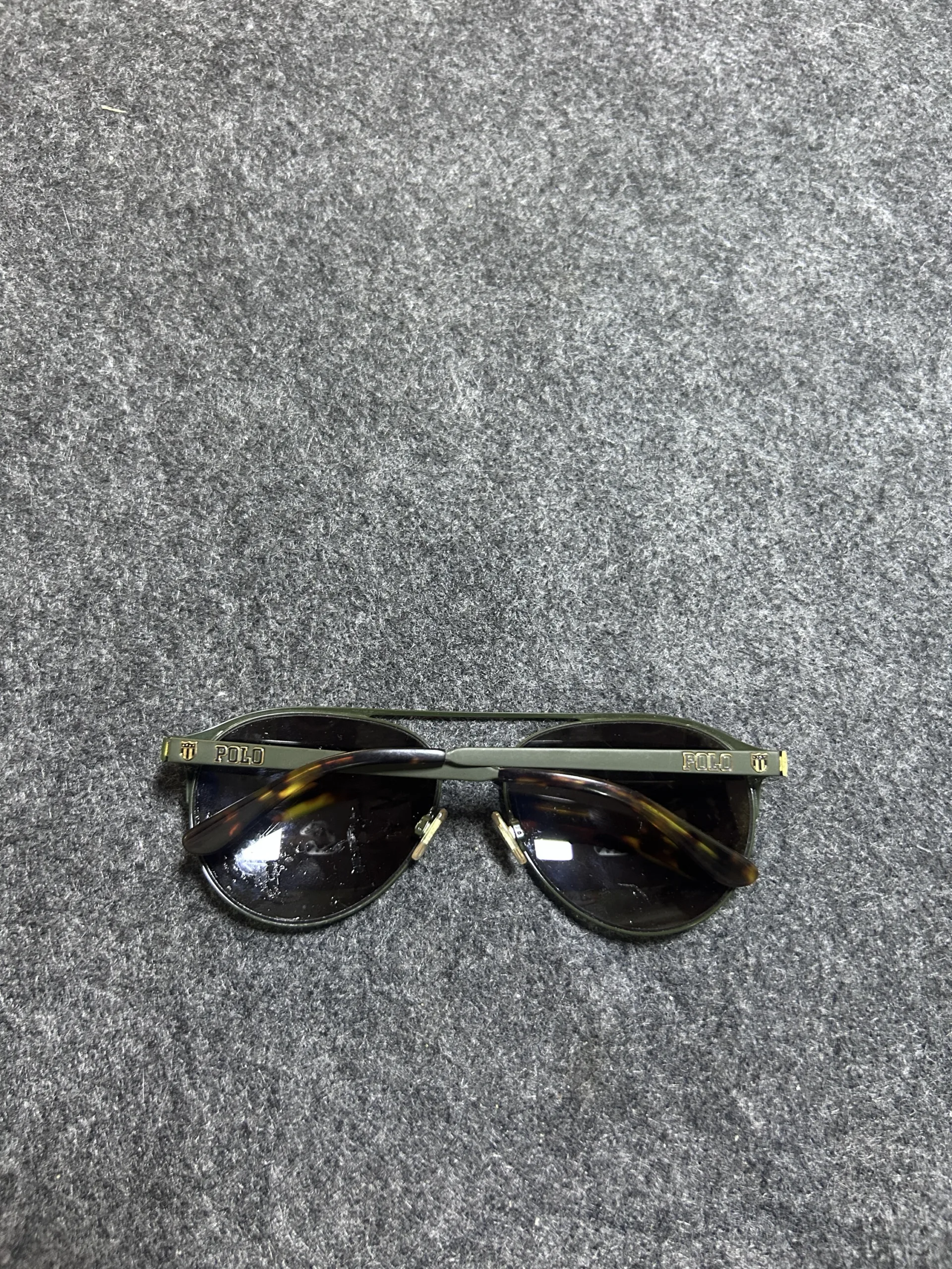 Polo Ralph Lauren PH3123 Aviator Sunglasses – Olive Green Frame