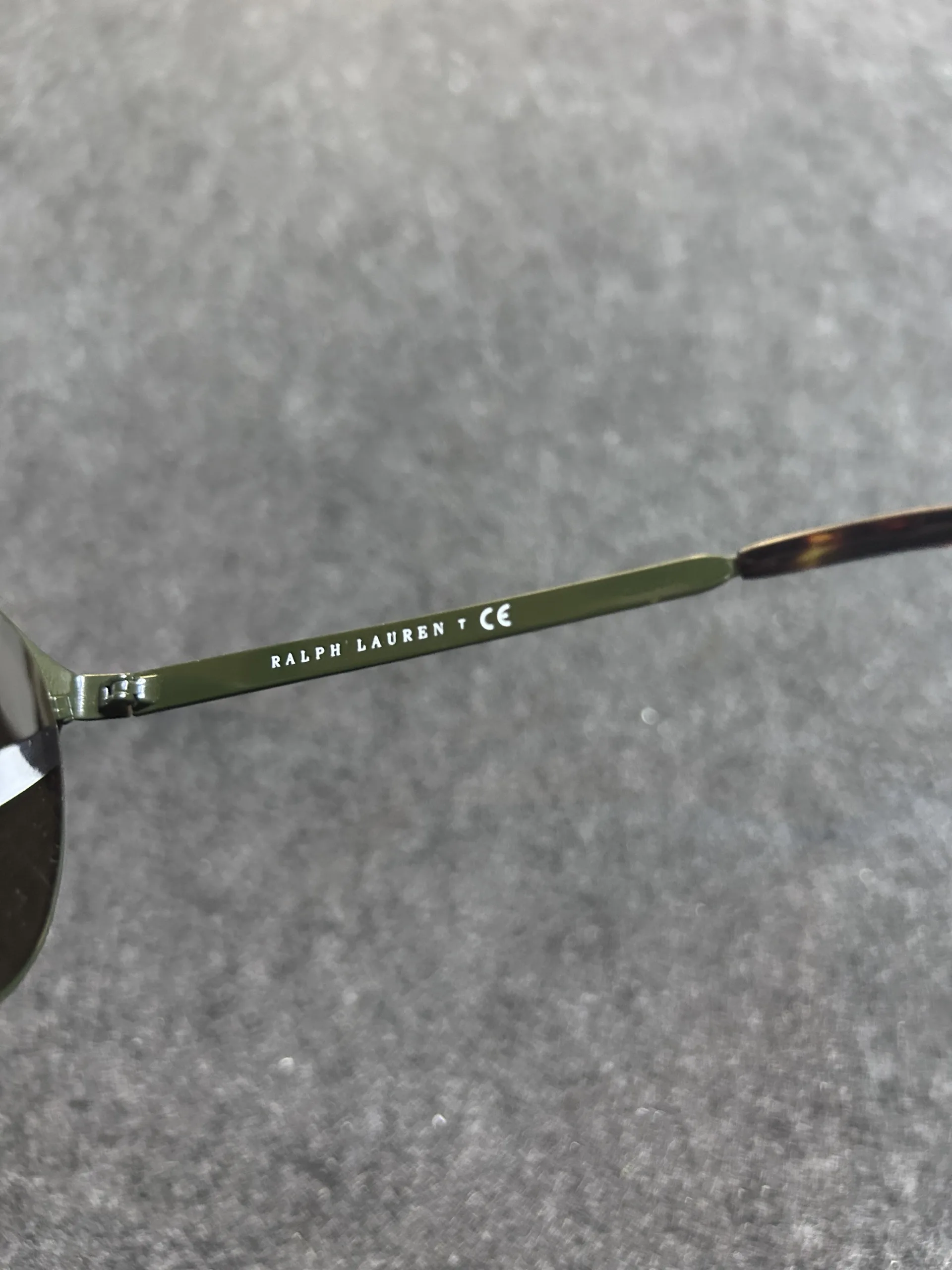 Polo Ralph Lauren PH3123 Aviator Sunglasses – Olive Green Frame