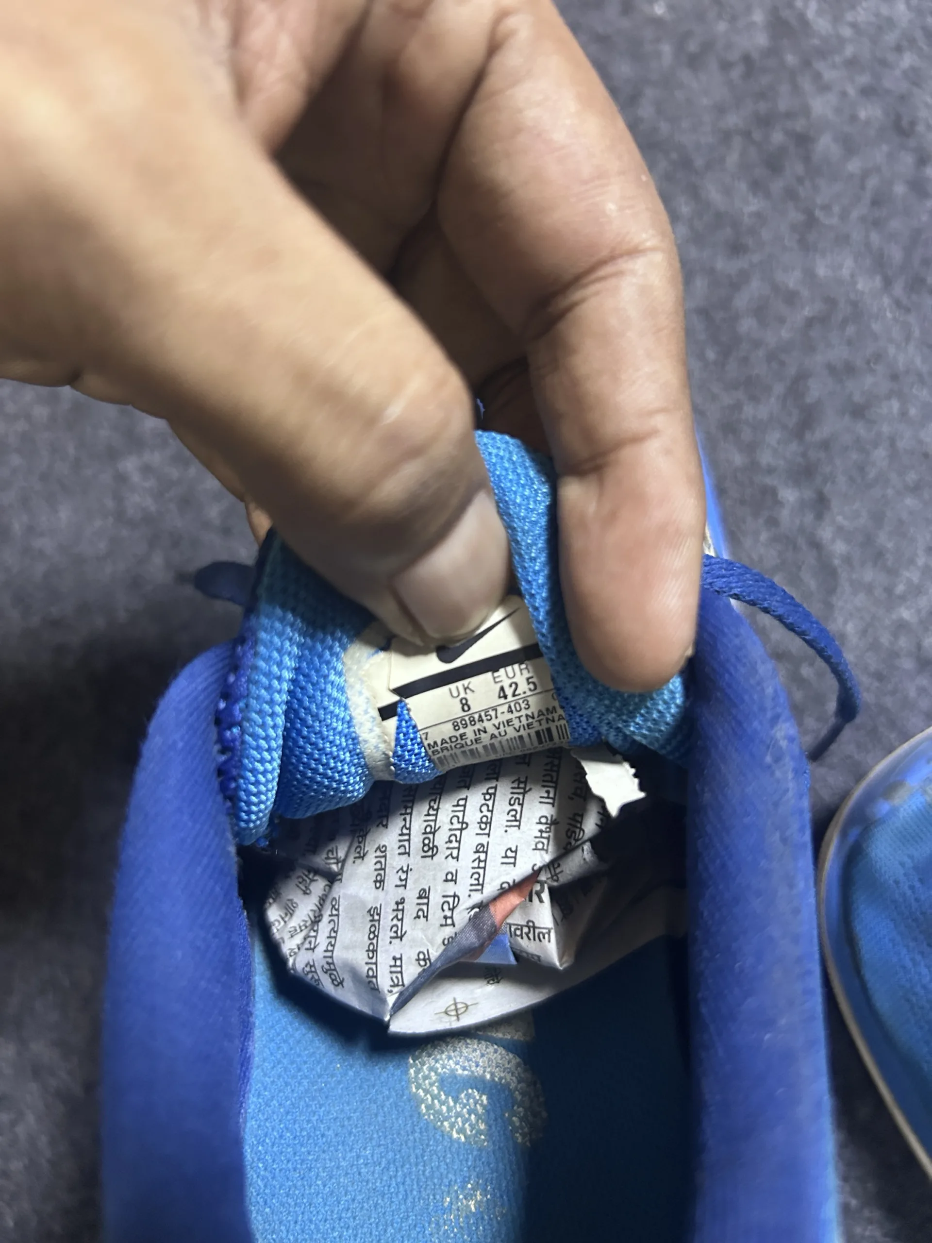 Nike Flex RN Running Shoes Blue – UK 8 / EU 42.5