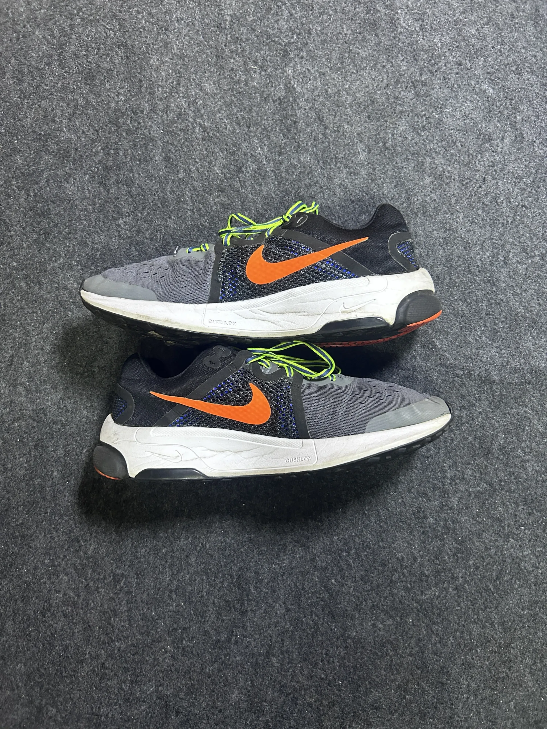 Nike Zoom Prevail VT2 Running Shoes – Grey/Black/Orange – US 10 / UK 9 / EU 44