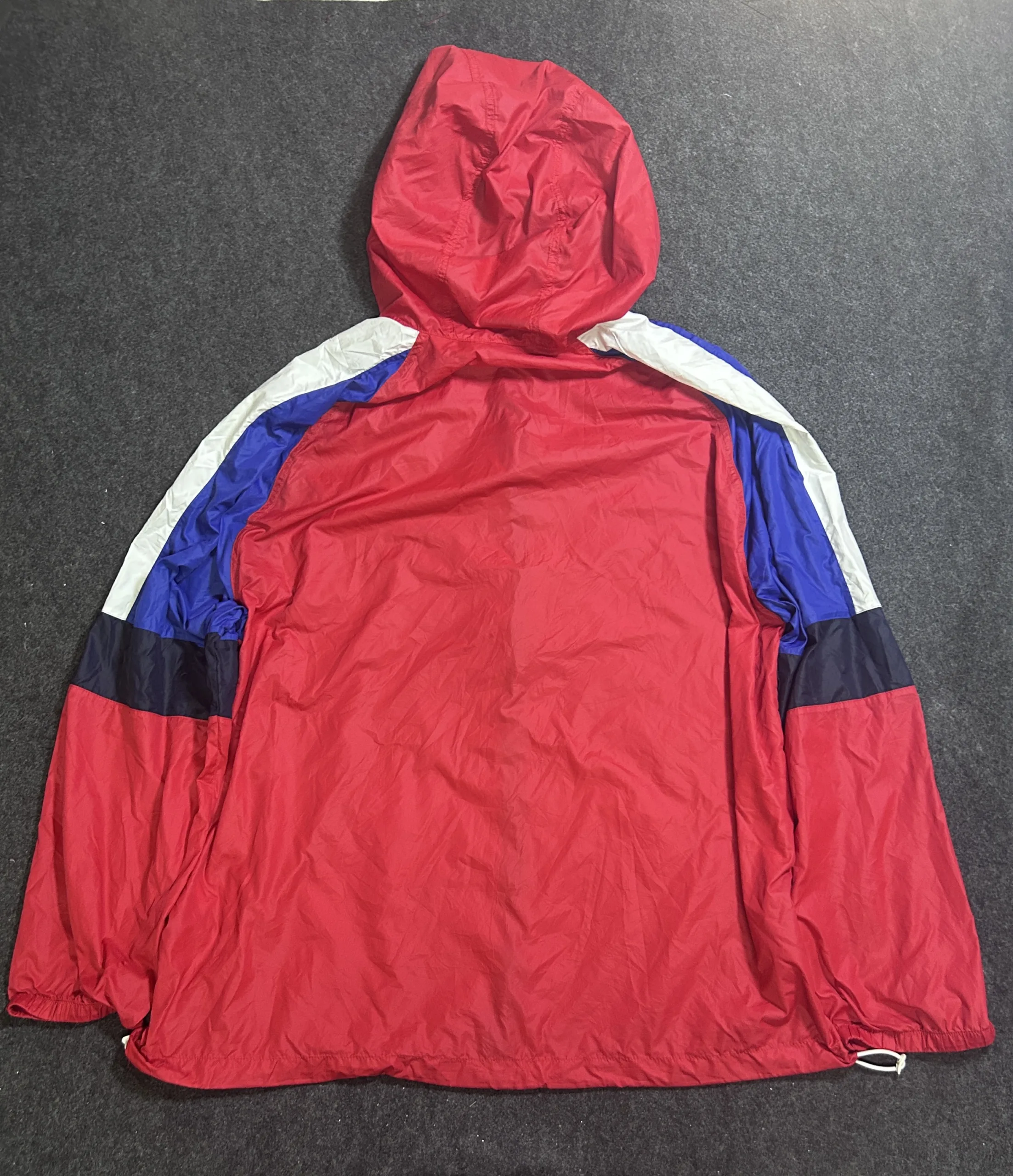 Levi’s Colorblock Lightweight Hooded Windbreaker Jacket XXL – Packable