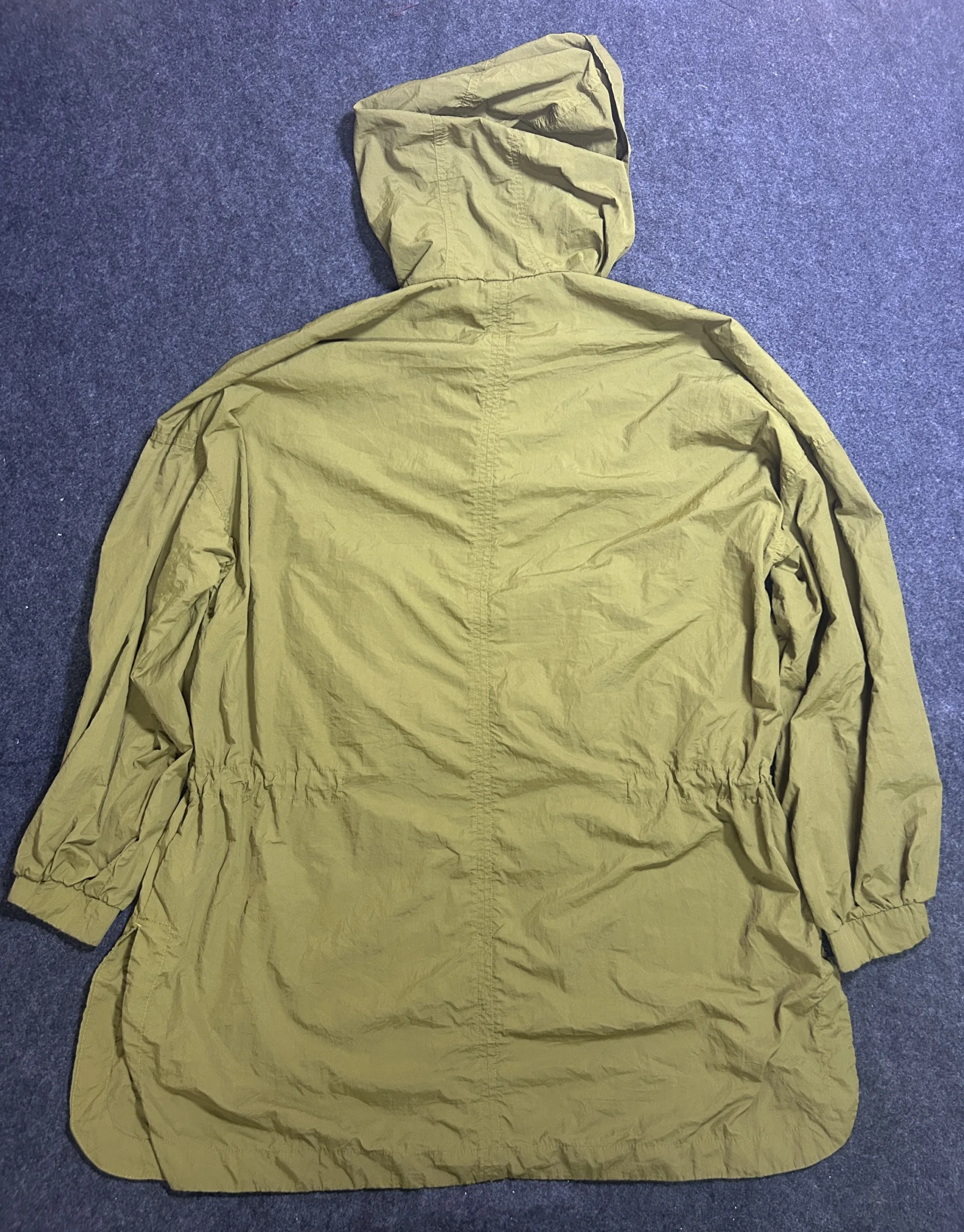 H&M Olive Green Lightweight Hooded Anorak Jacket | XL