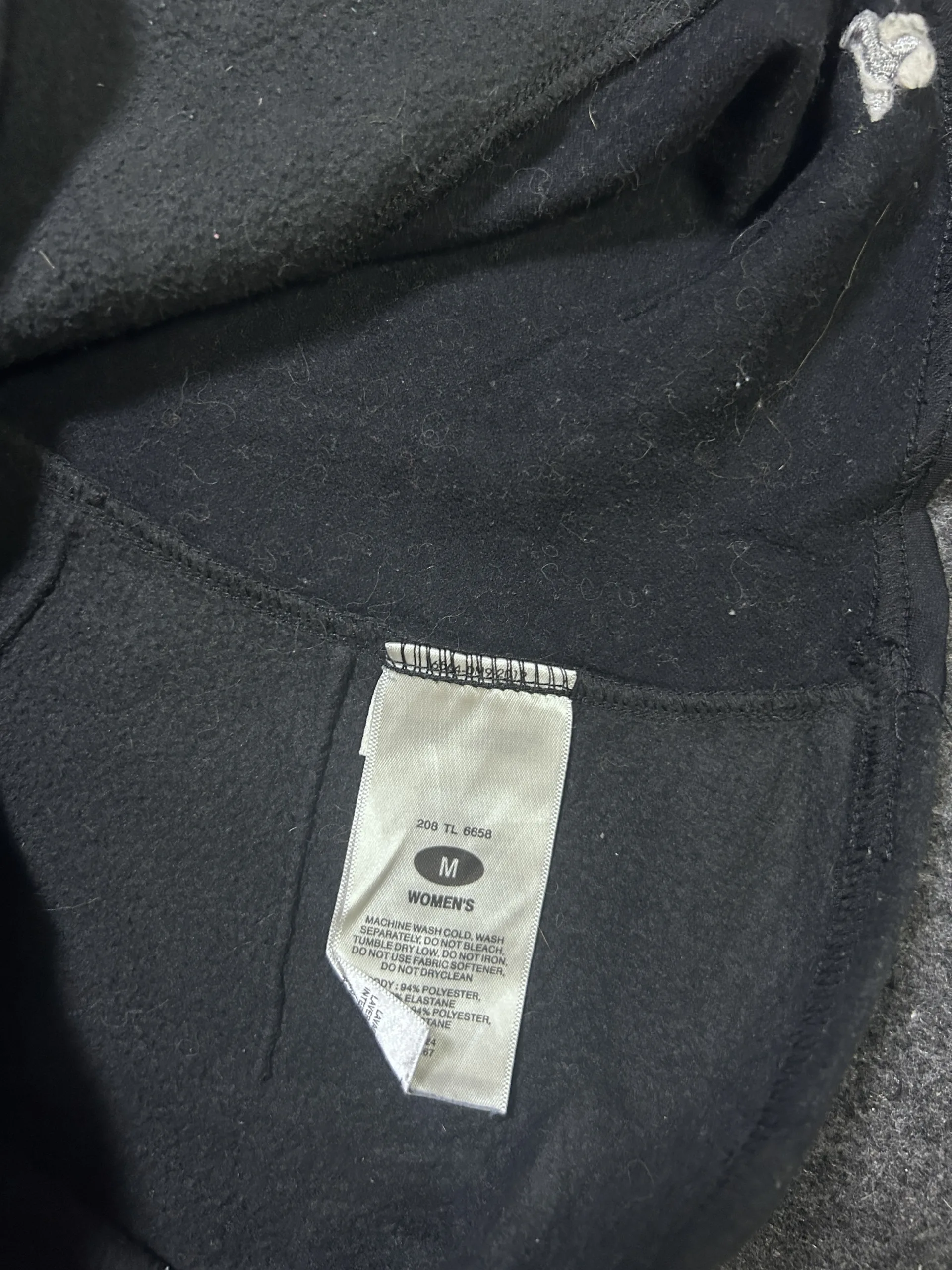 Columbia Titanium Lightweight Fleece Quarter Zip Black | Size M