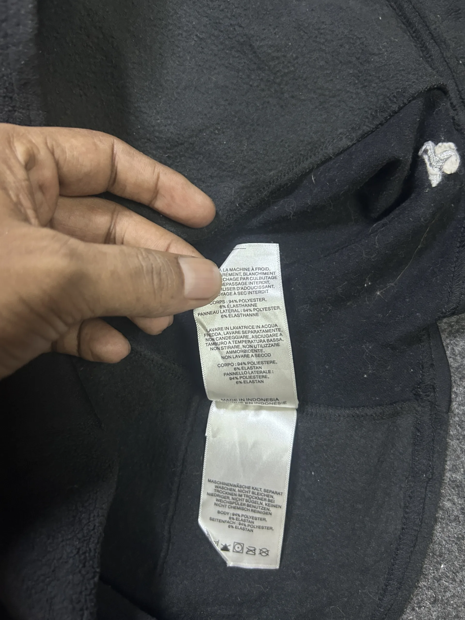 Columbia Titanium Lightweight Fleece Quarter Zip Black | Size M