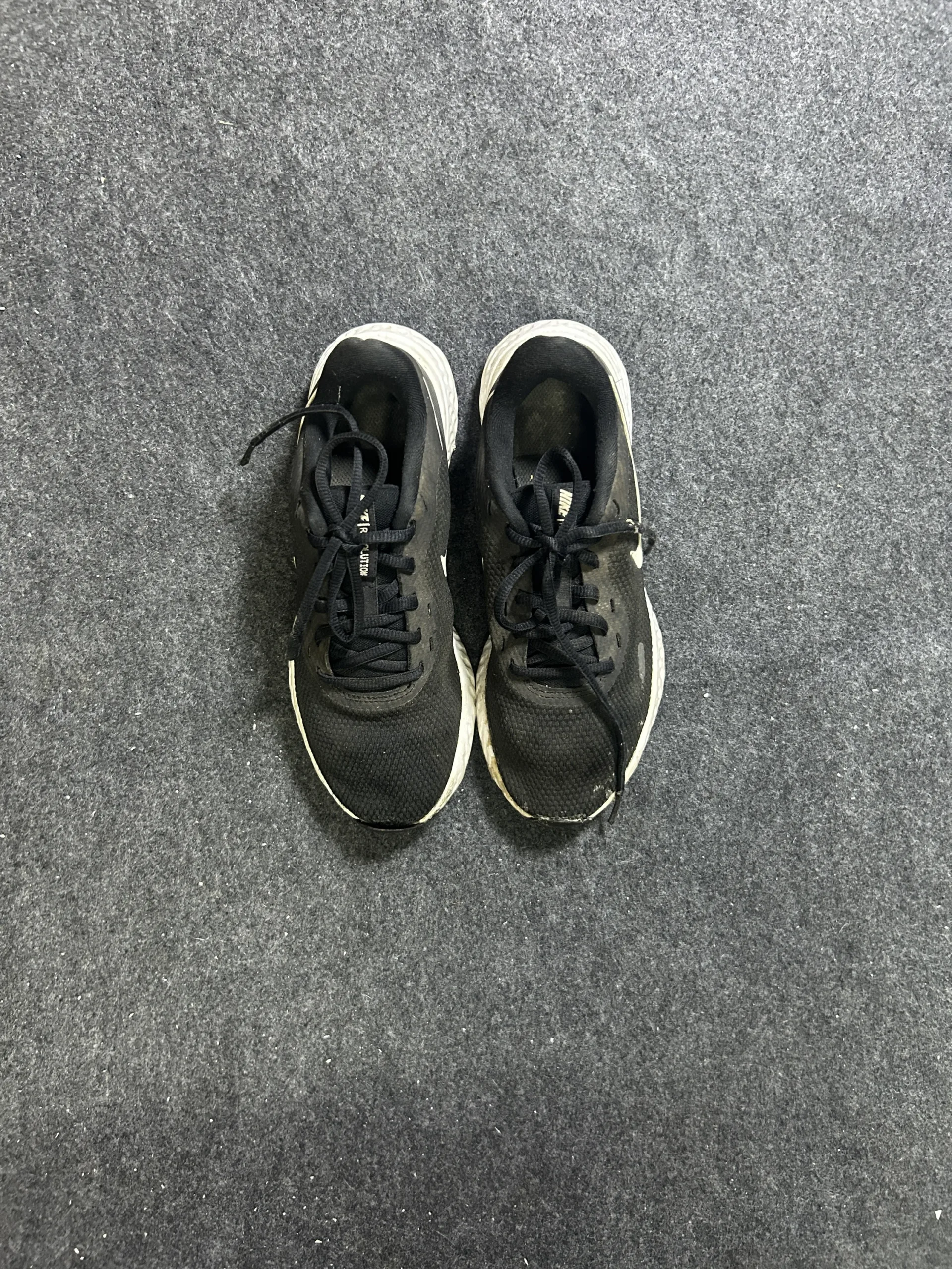 Nike Revolution Running Shoes  Black/White 6.5 UK