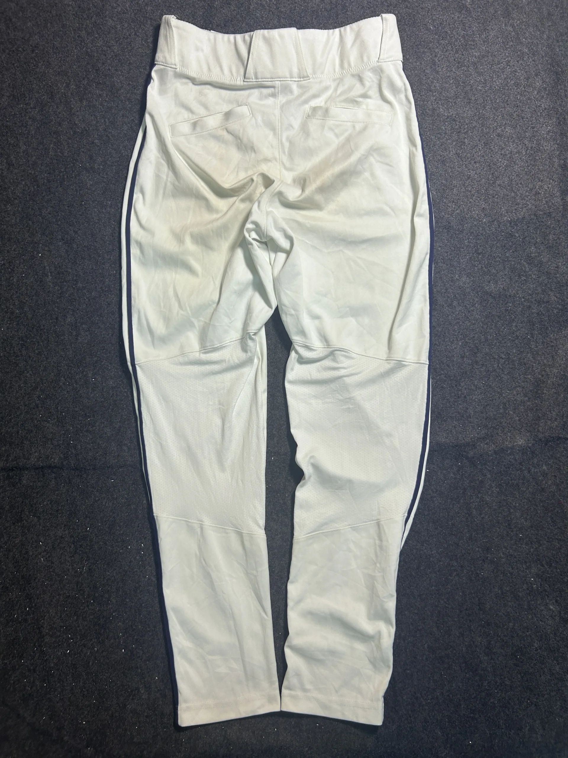 Nike Team Baseball Pants White Navy Stripe – Size S (Waist 30)