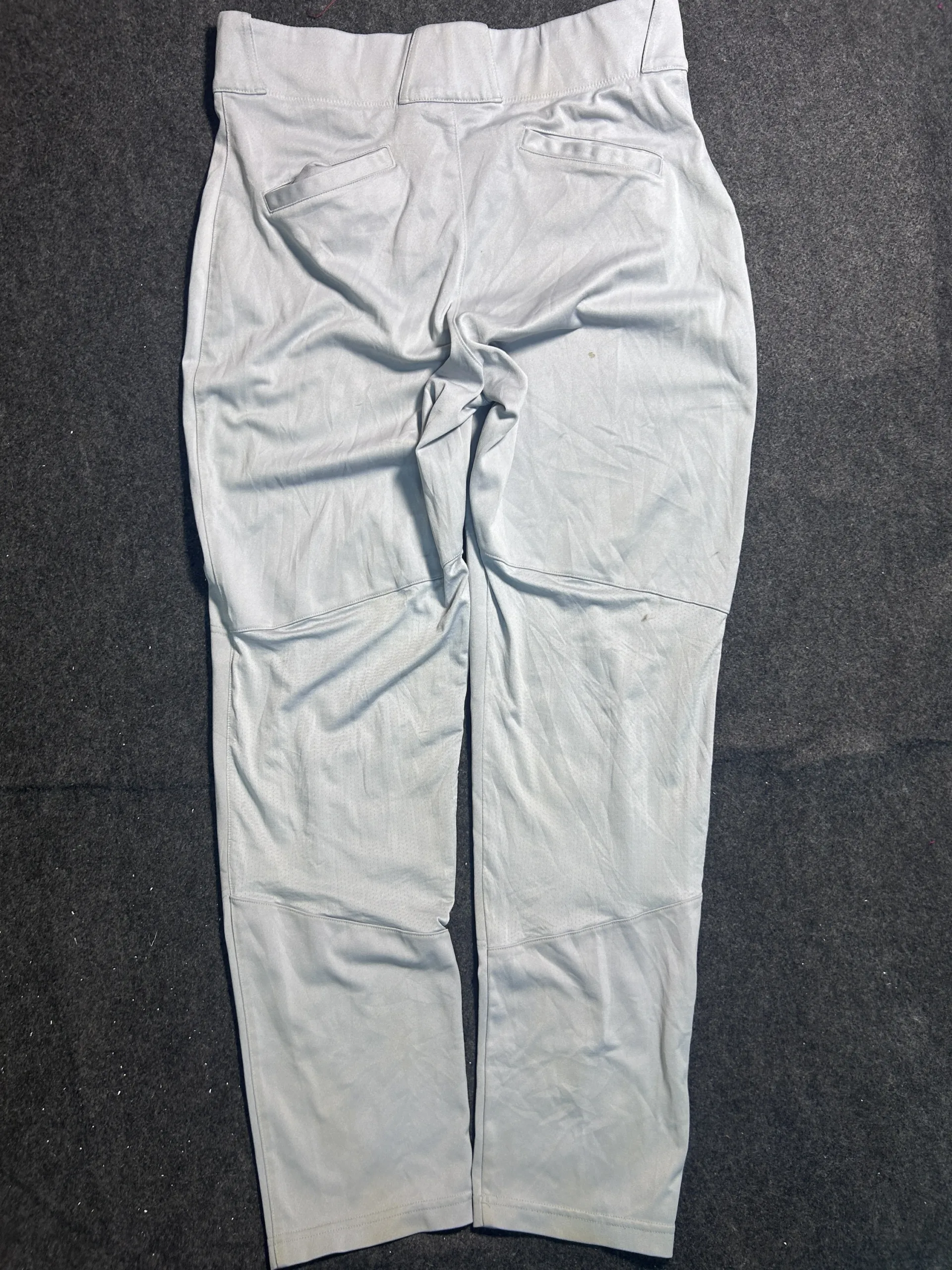 Nike Team Baseball Pants Light Grey Size L (Waist 34)