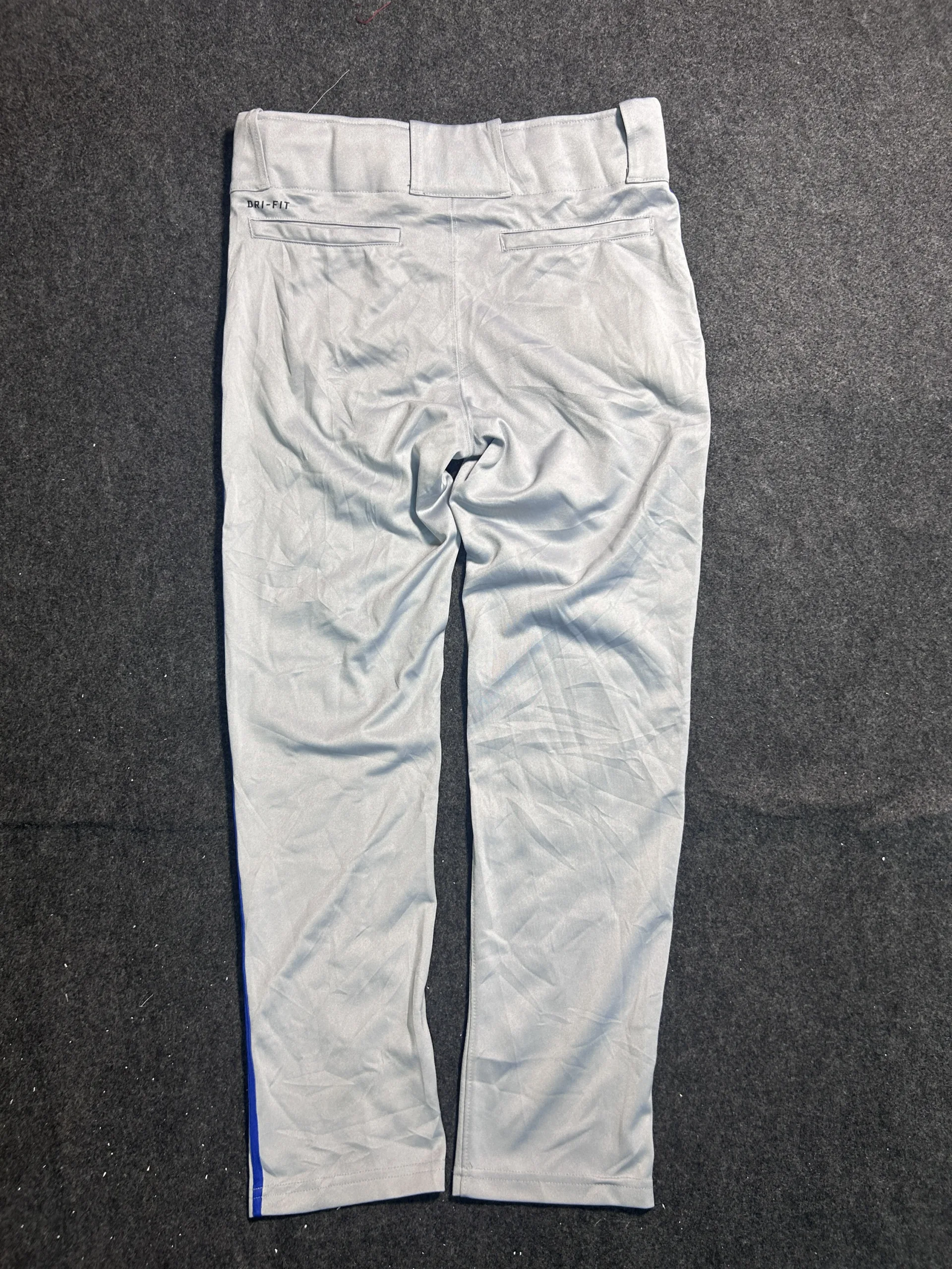 Nike Dri-FIT Baseball Pants Grey Blue (Waist 30)