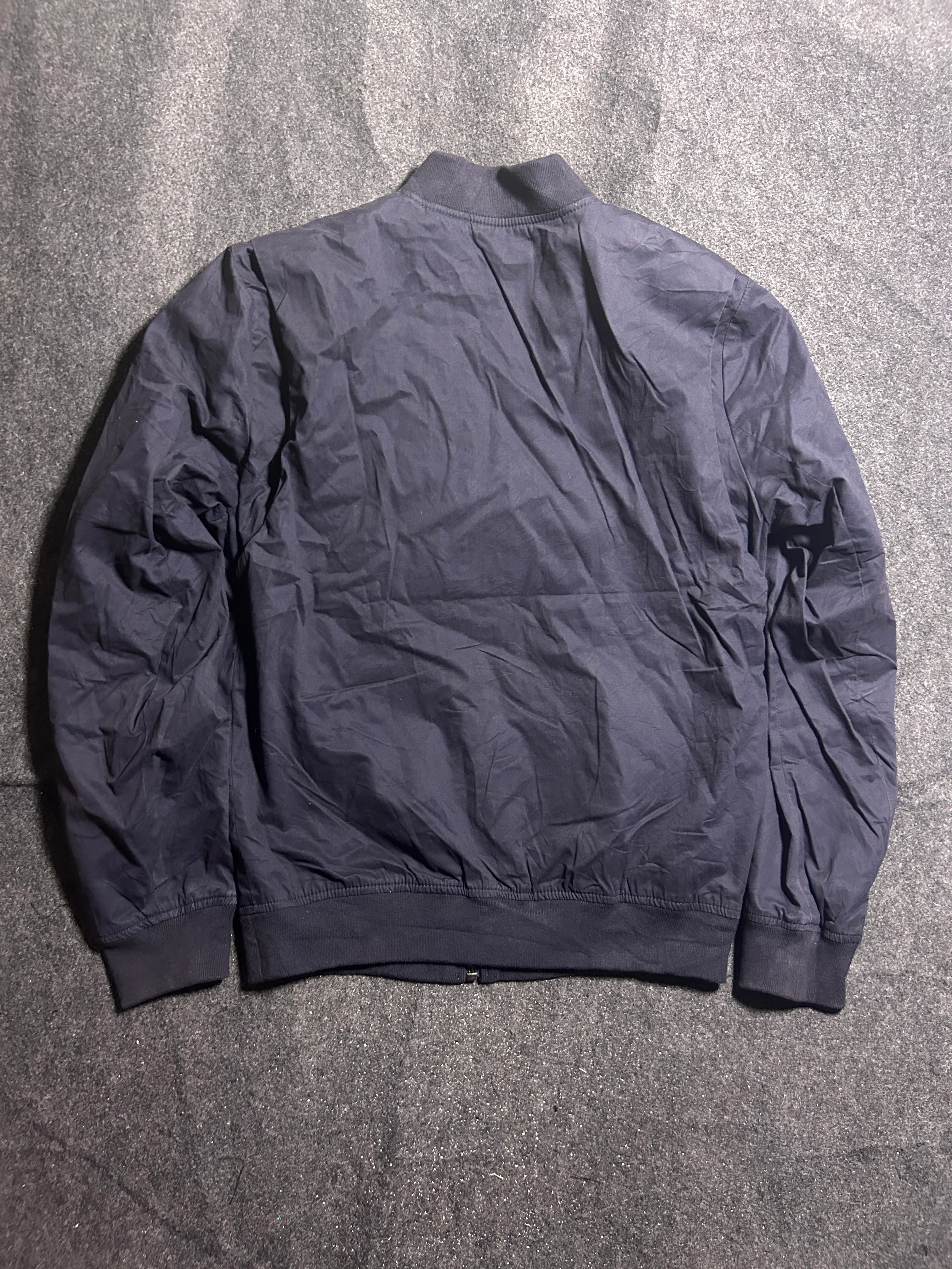 GAP Men’s Navy Blue Nylon Bomber Jacket | Lightweight Jacket