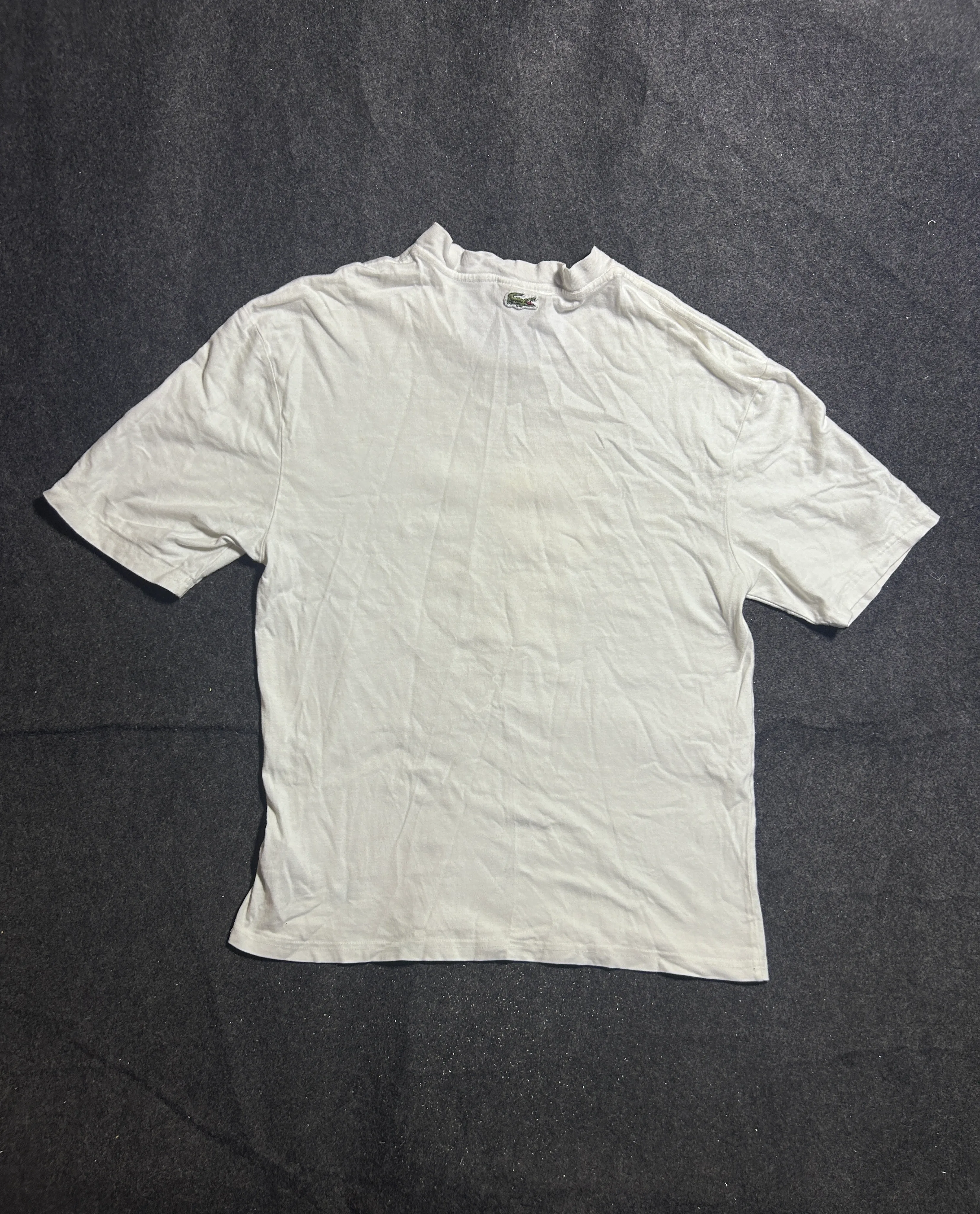 Lacoste Oversized Snoopy Graphic T-Shirt – White Cotton | M