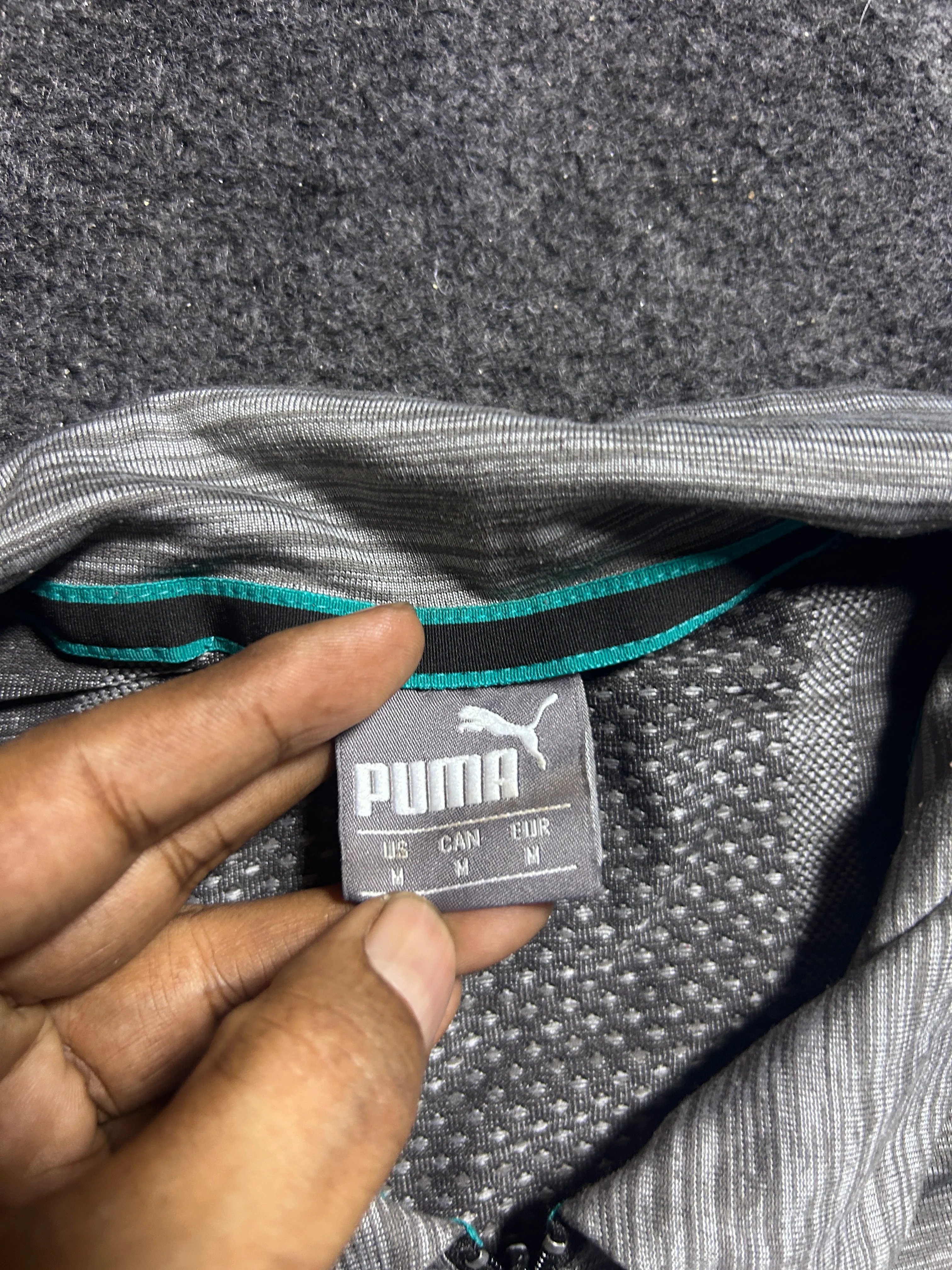 PUMA Mercedes-AMG Petronas Motorsport Performance Polo Shirt – Grey | M/L