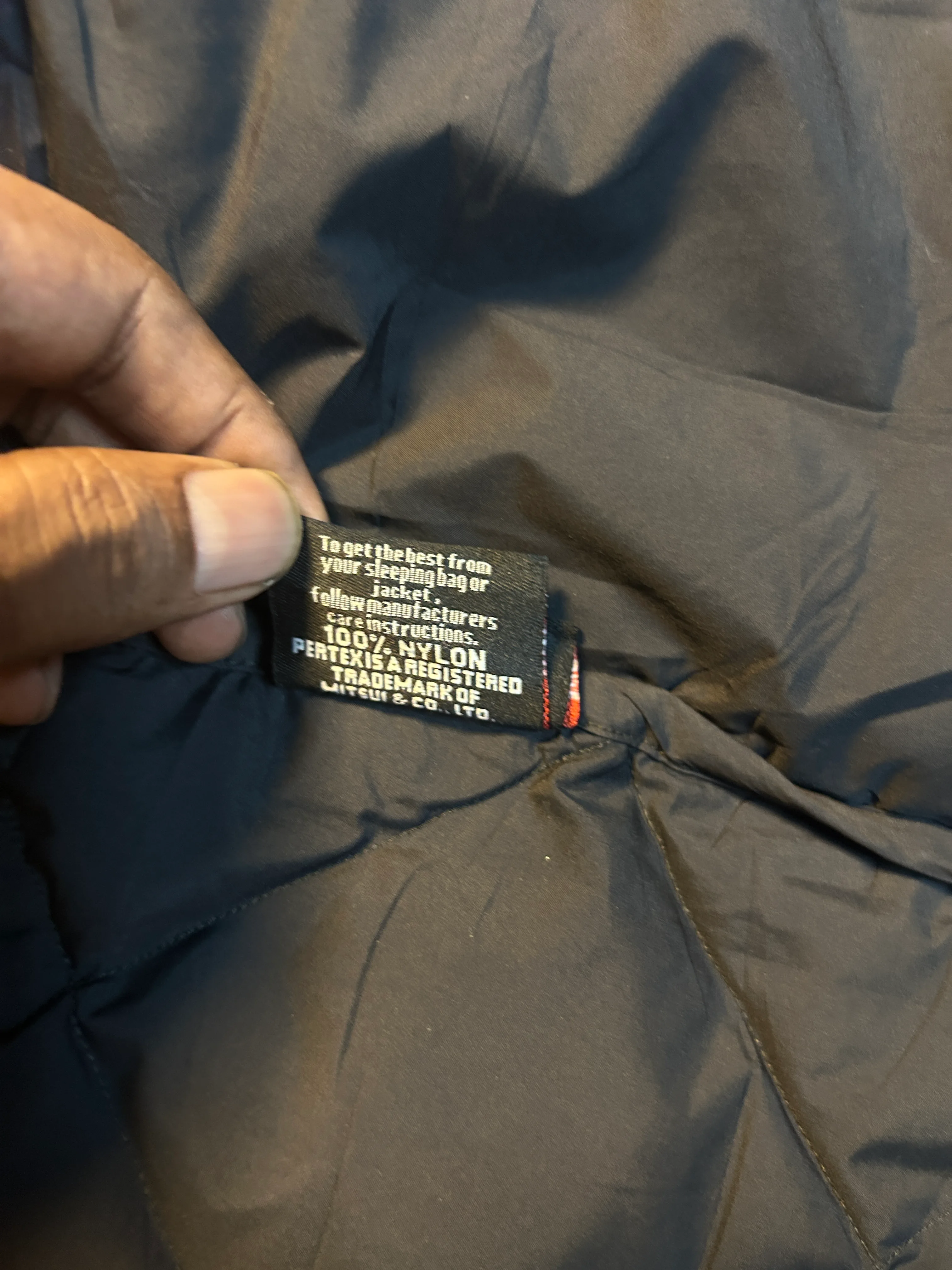The North Face 900 Series Lightweight Down Puffer Jacket Black M