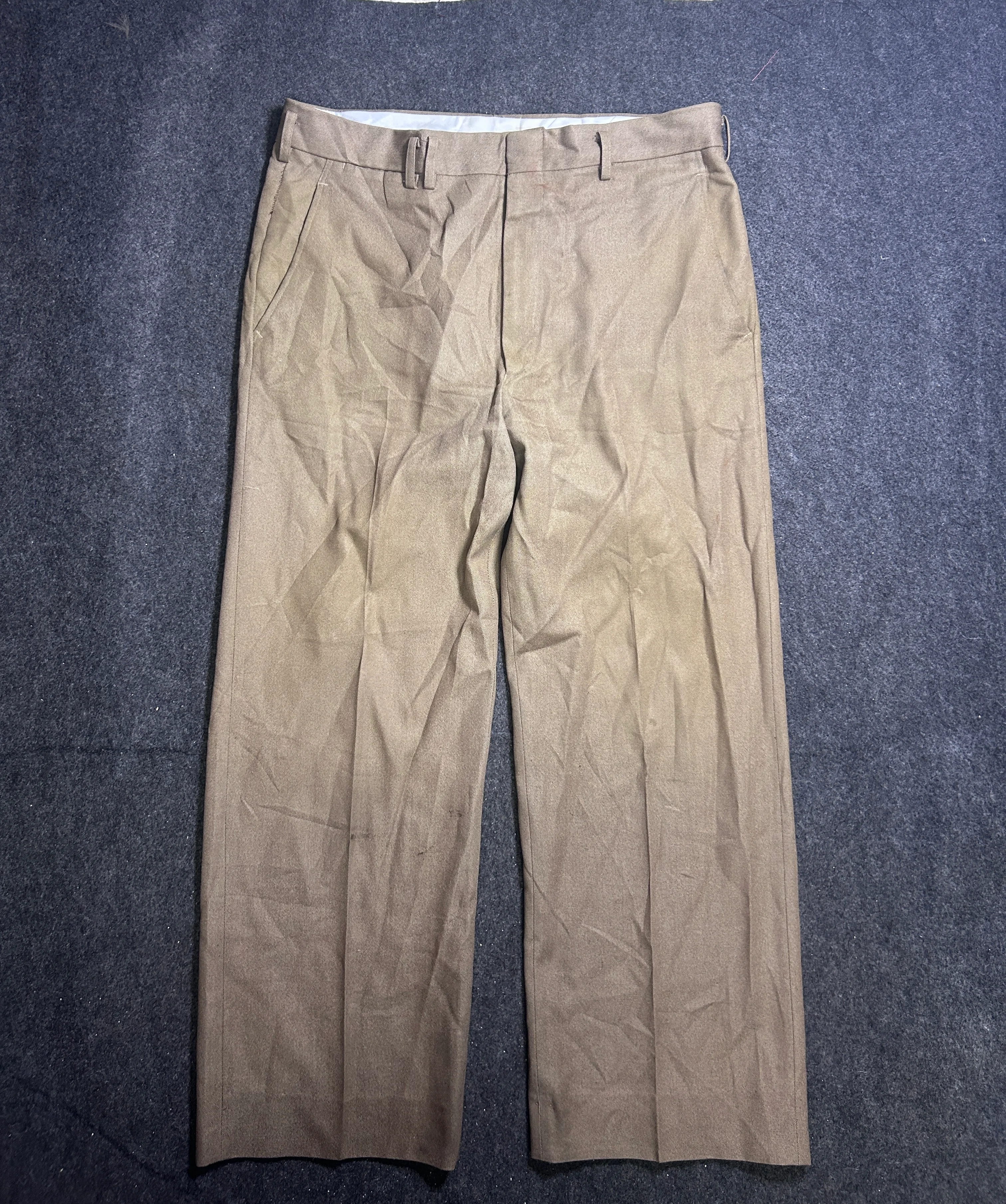 Mensta Brown Formal Trousers – Waist 34